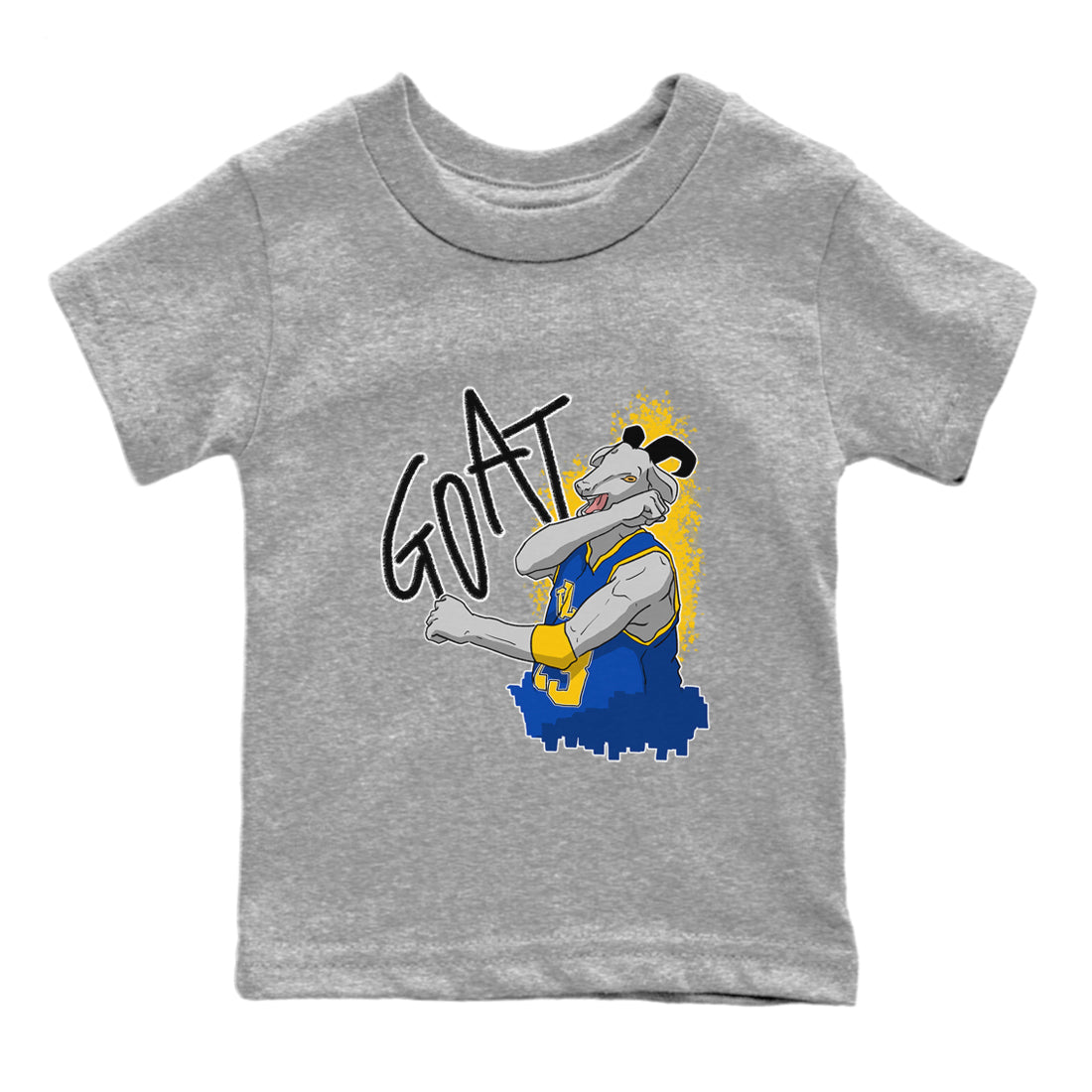 Screaming Goat Kids Tops - Air Jordan 1 Game Royal Varsity Maize