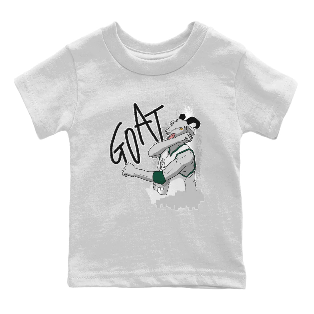 Screaming Goat Kids Tops - Air Jordan 1 Gorge Green