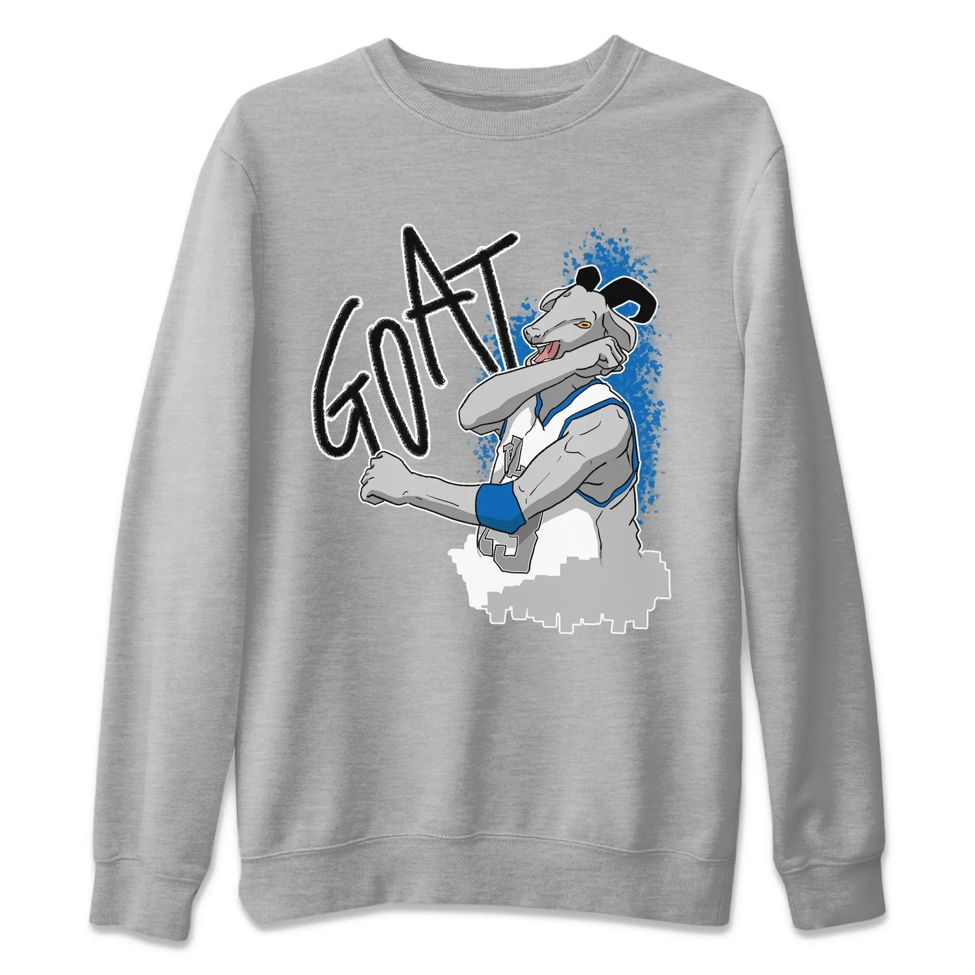Screaming Goat Unisex Tops - Air Jordan 1 True Blue