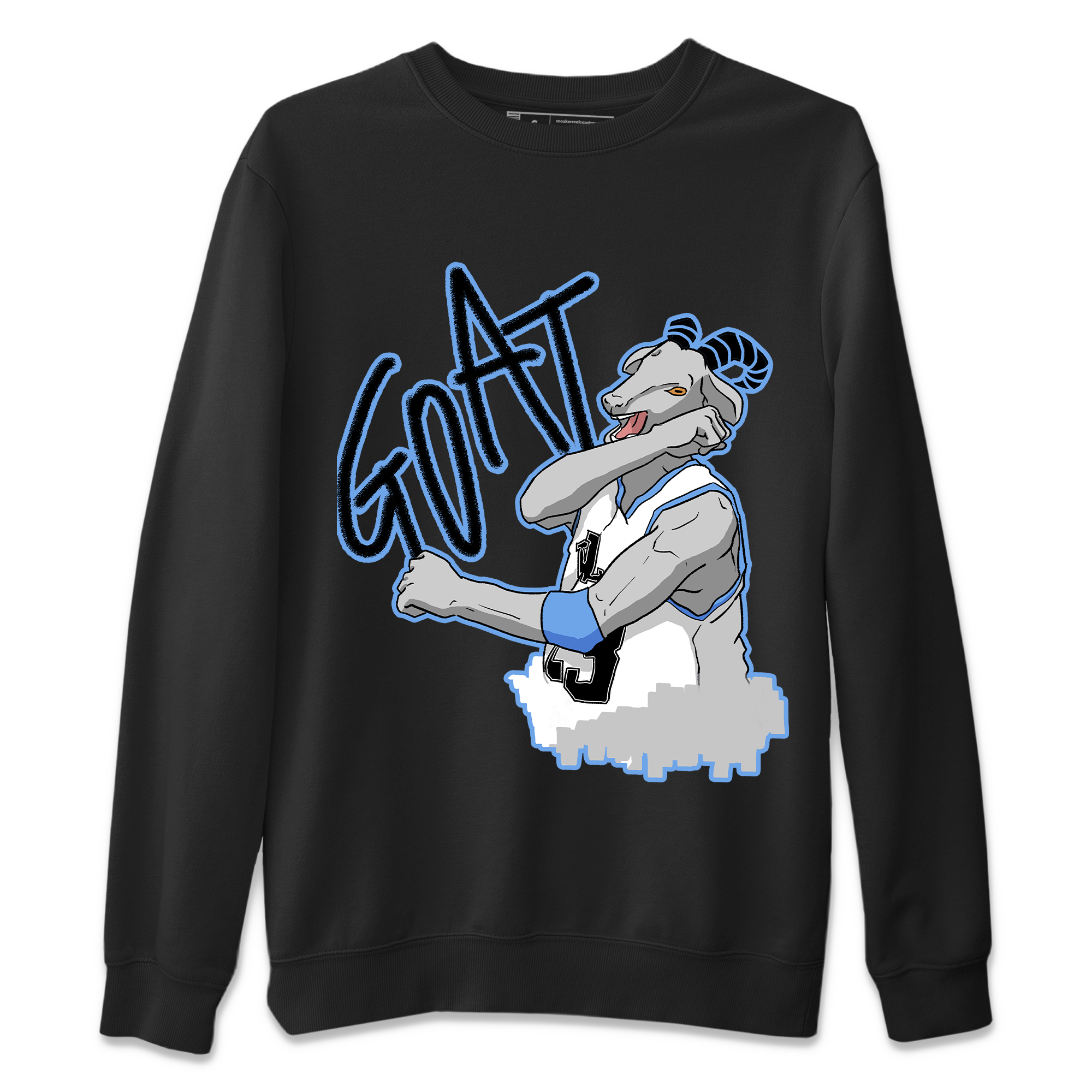 Screaming Goat Unisex Tops - Air Jordan 1 UNC Toe