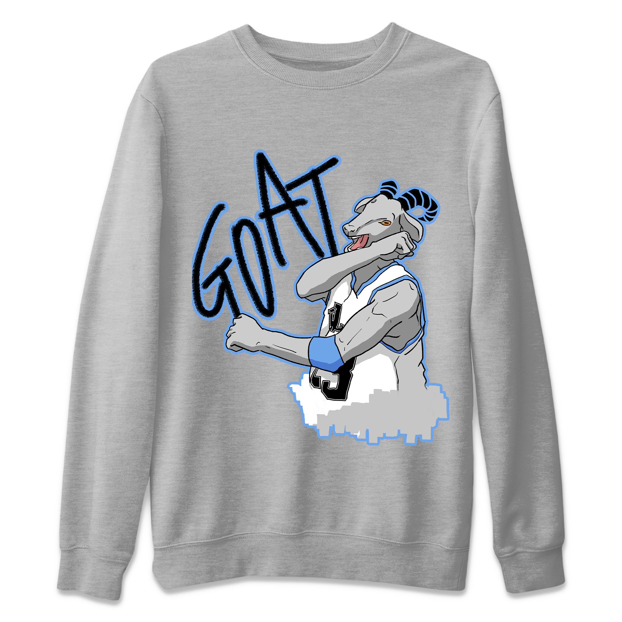 Screaming Goat Unisex Tops - Air Jordan 1 UNC Toe