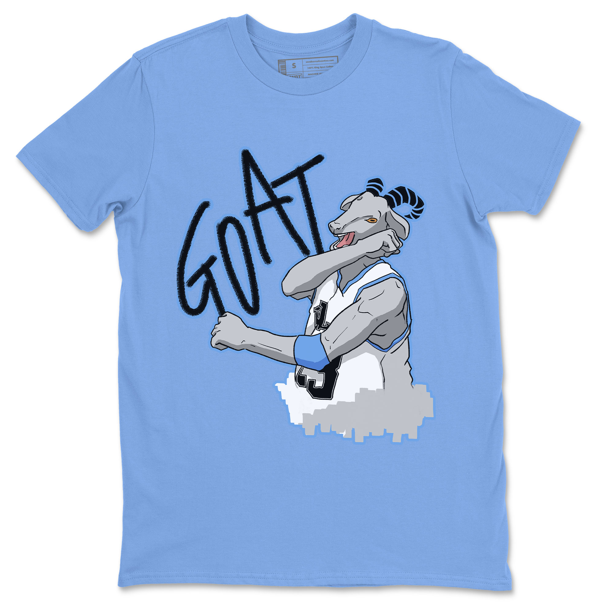 Screaming Goat Unisex Tops - Air Jordan 1 UNC Toe