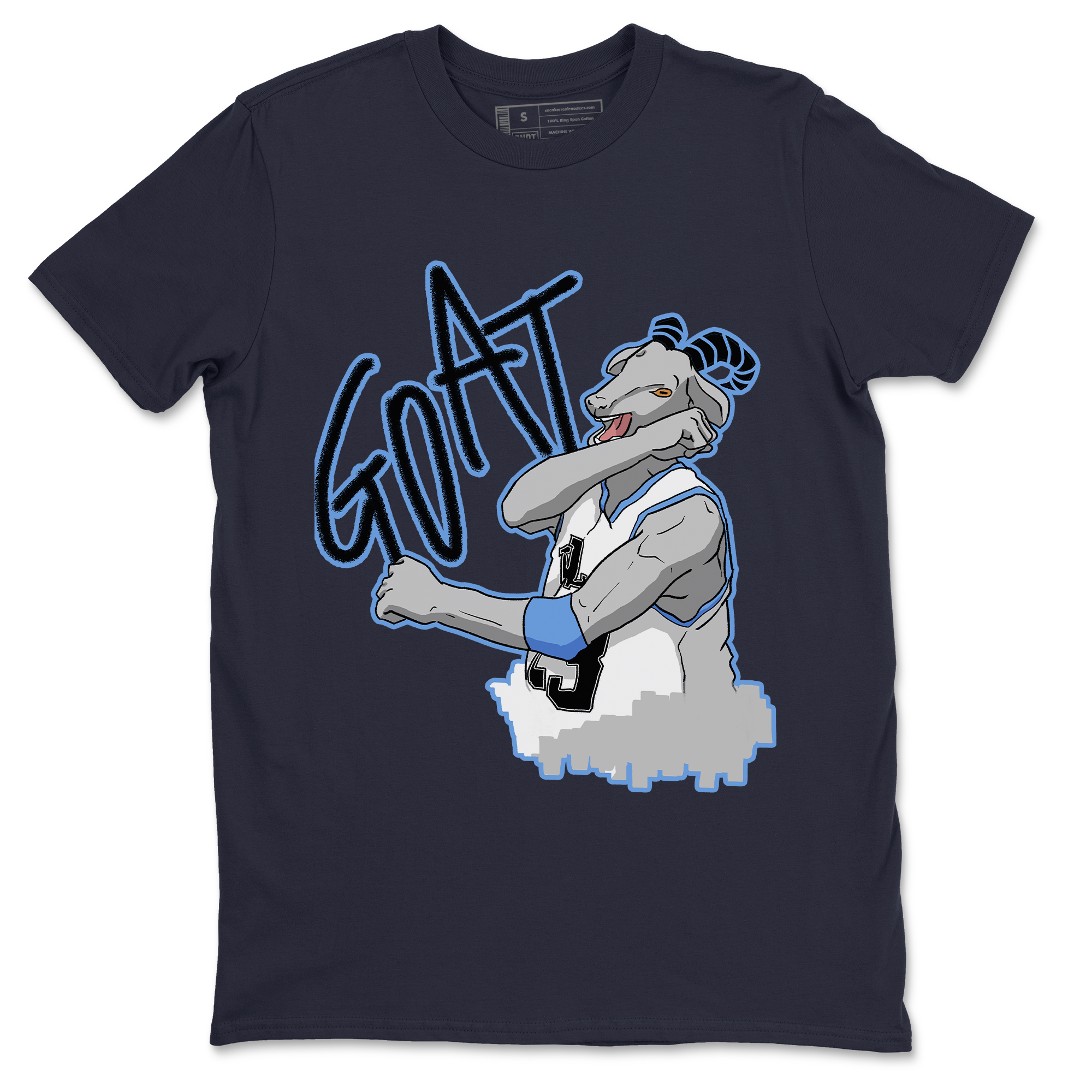 Screaming Goat Unisex Tops - Air Jordan 1 UNC Toe