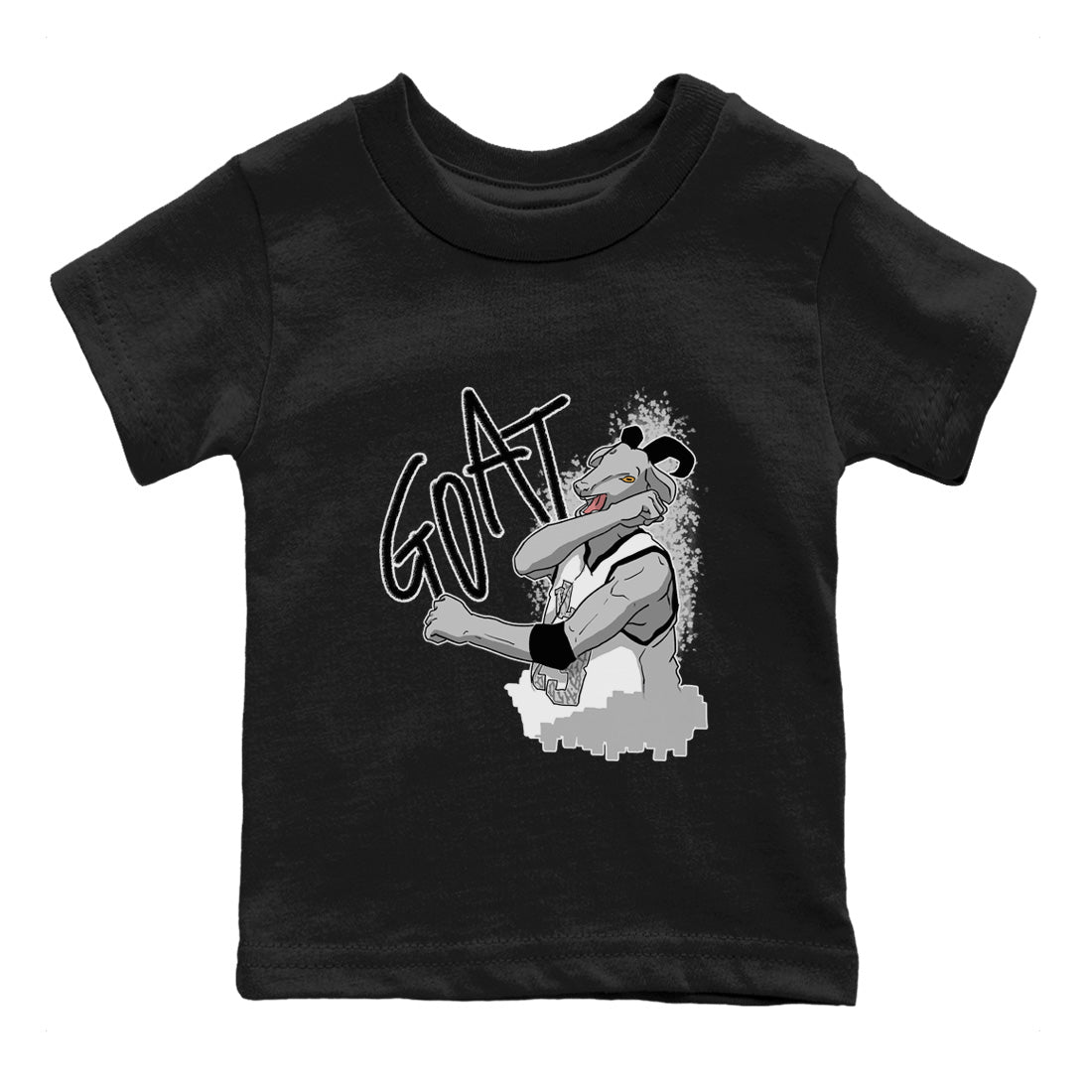 Screaming Goat Kids Tops - Air Jordan 1 White Cement