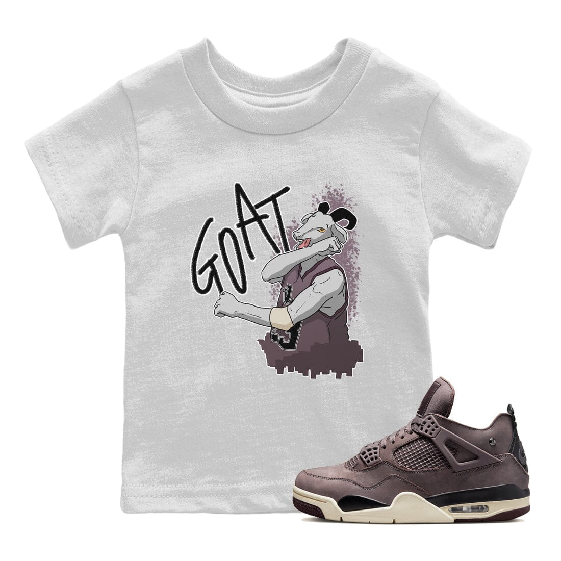 Screaming Goat Kids Tops - Air Jordan 4 A Ma Maniere