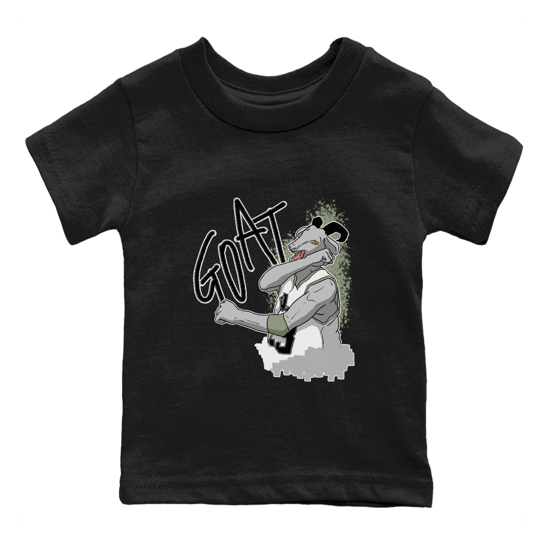 Screaming Goat Kids Tops - Air Jordan 4 Seafoam