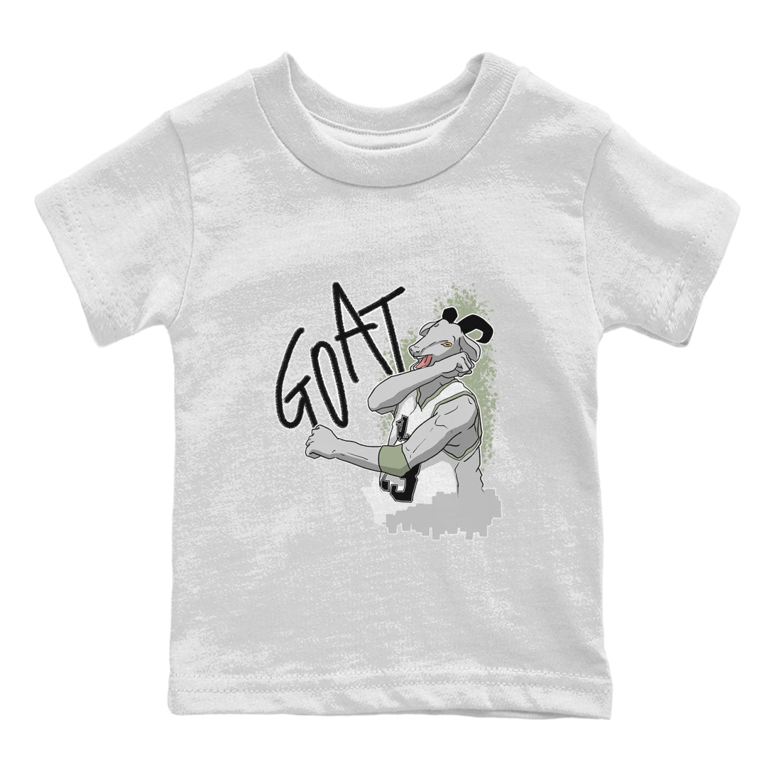 Screaming Goat Kids Tops - Air Jordan 4 Seafoam