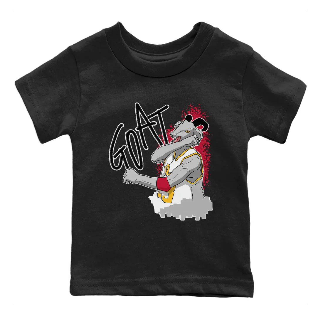 Screaming Goat Kids Tops - Air Jordan 7 Cardinal