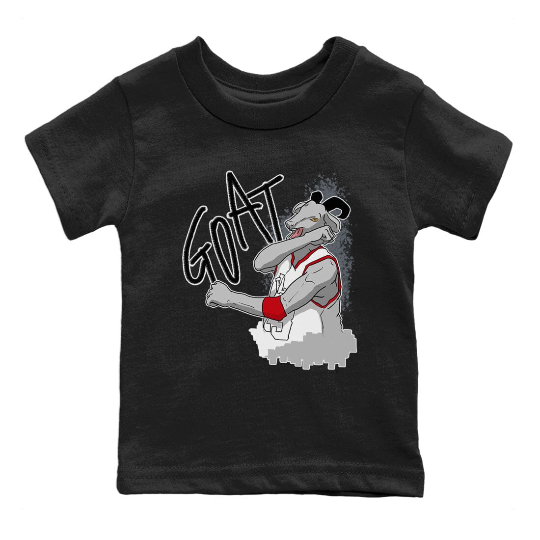 Screaming Goat Kids Tops - Air Jordan 9 Fire Red
