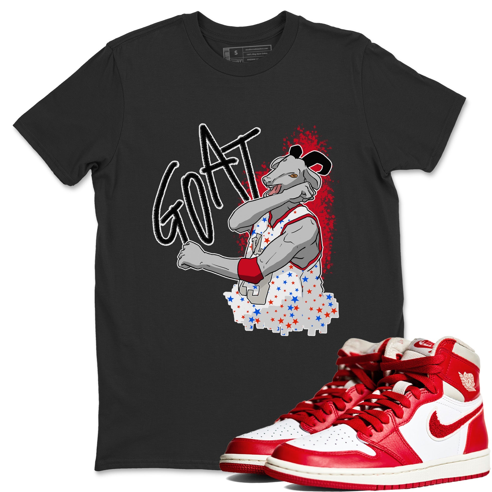 Screaming Goat Unisex Tops - Air Jordan 1 Newstalgia