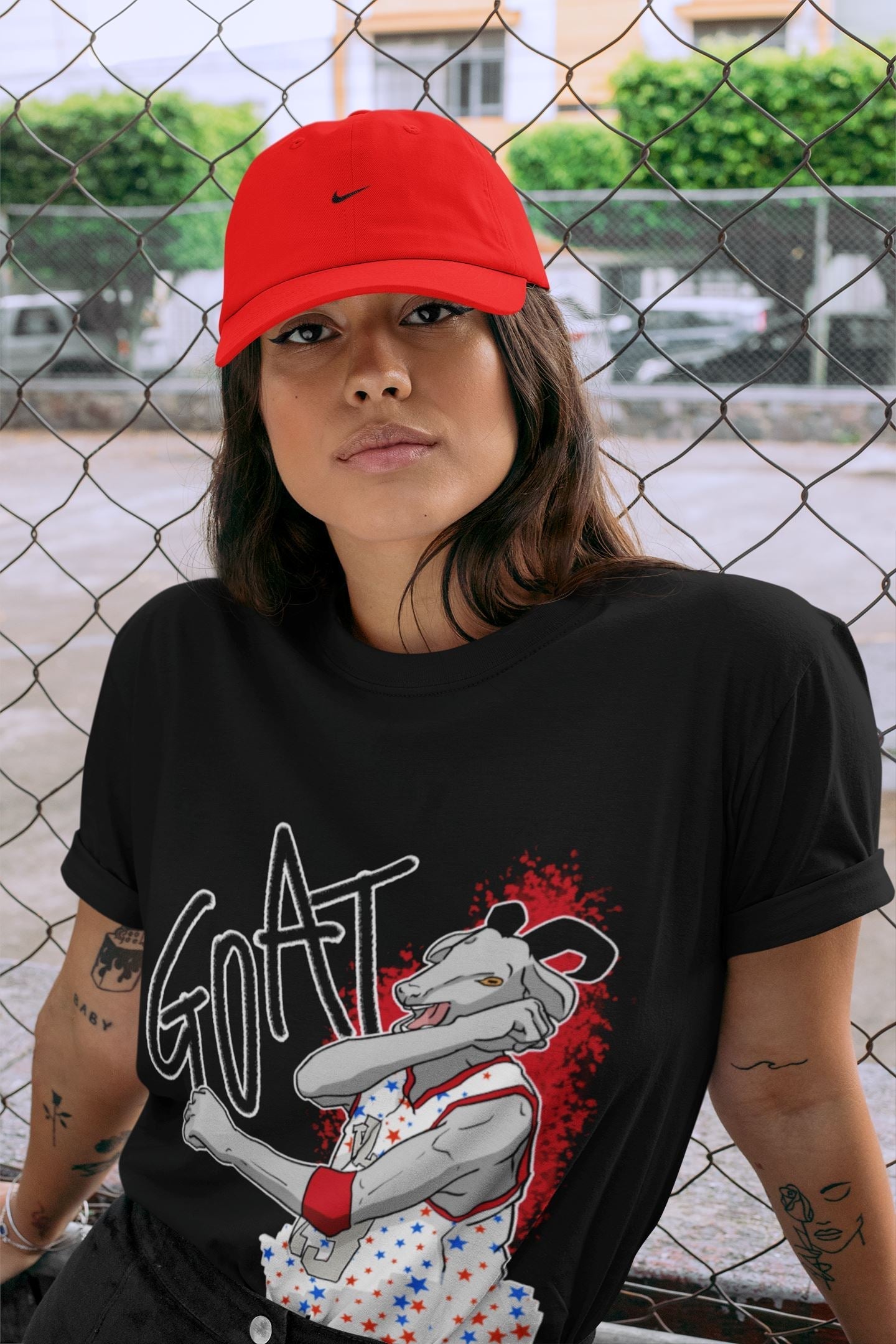 Screaming Goat Unisex Tops - Air Jordan 1 Newstalgia