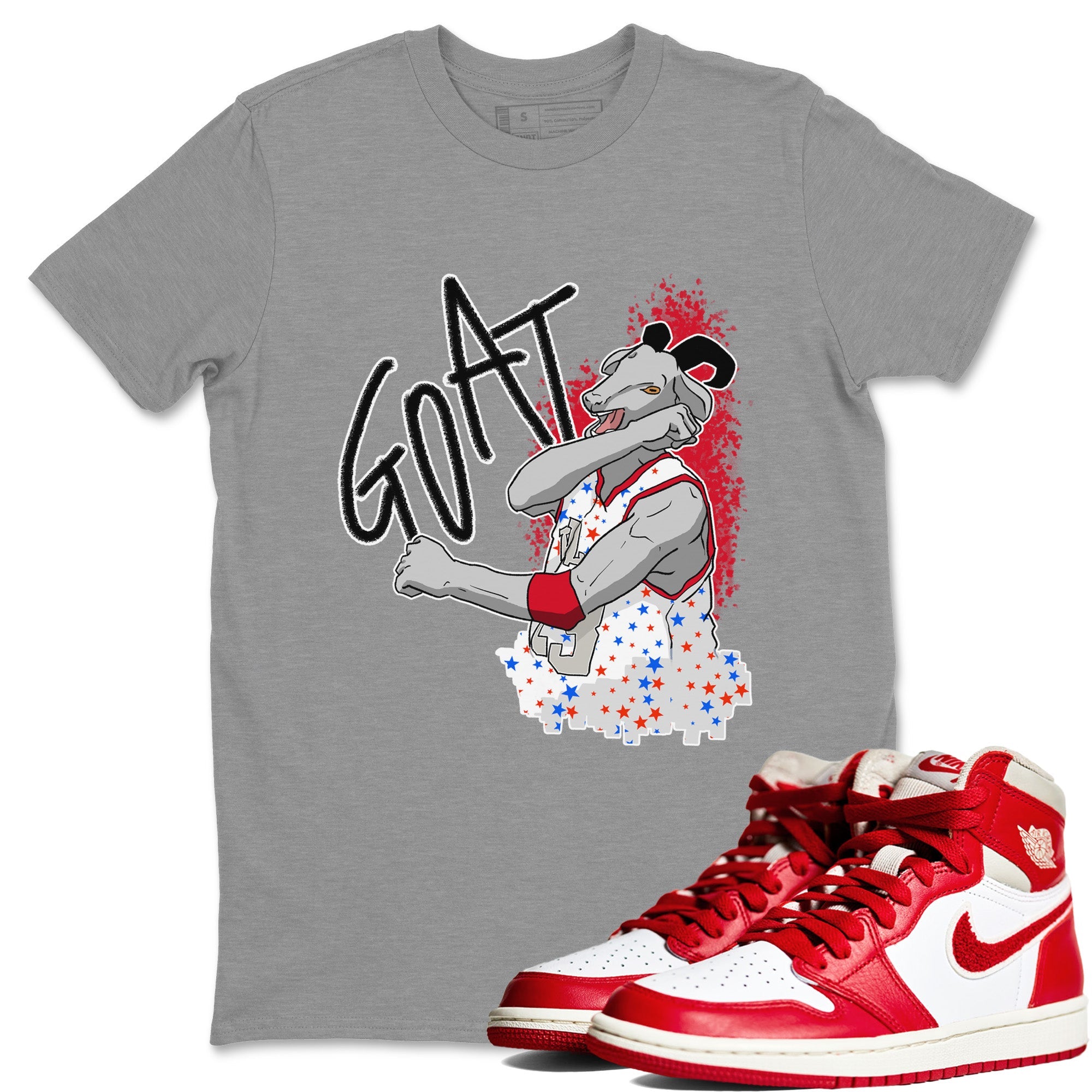 Screaming Goat Unisex Tops - Air Jordan 1 Newstalgia