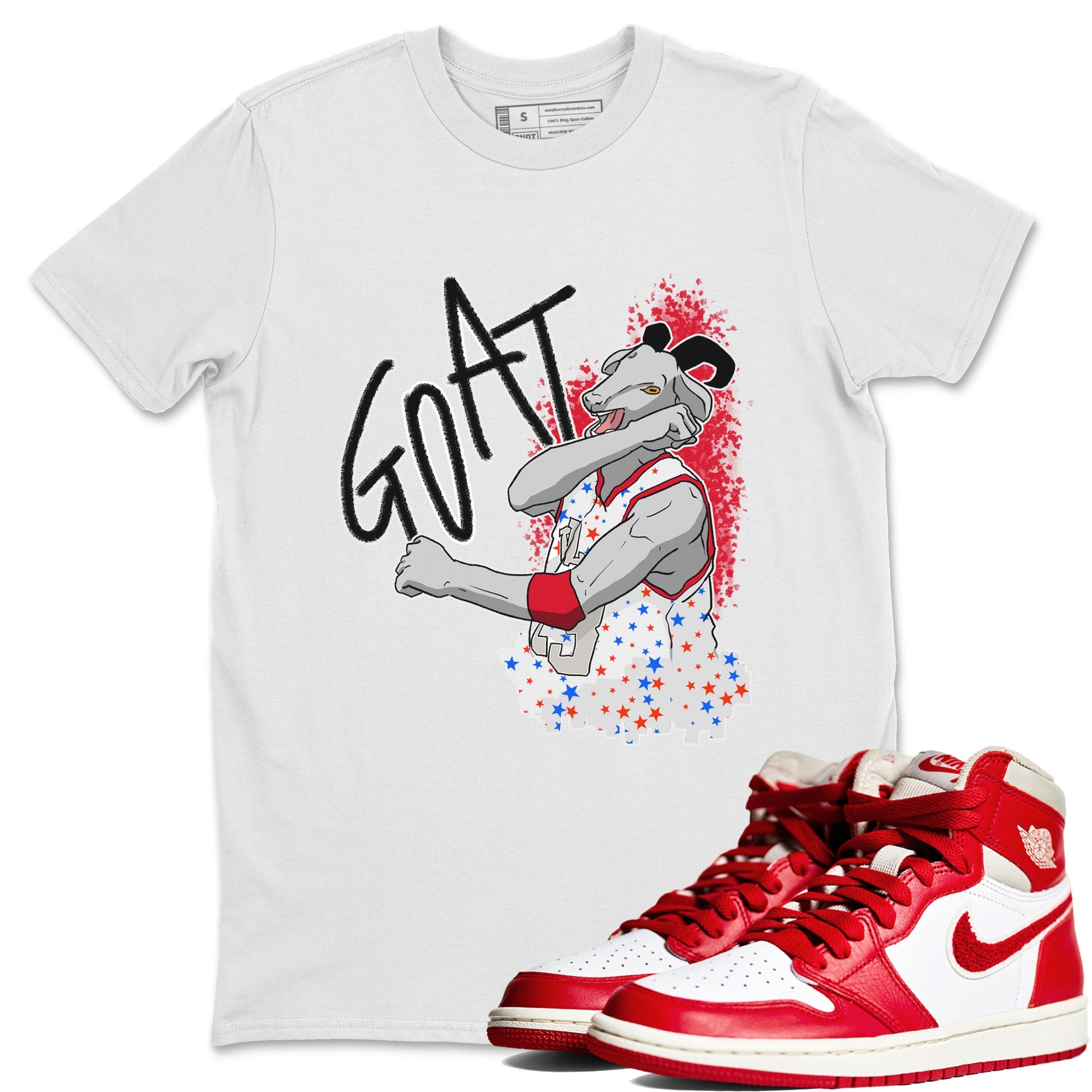 Screaming Goat Unisex Tops - Air Jordan 1 Newstalgia