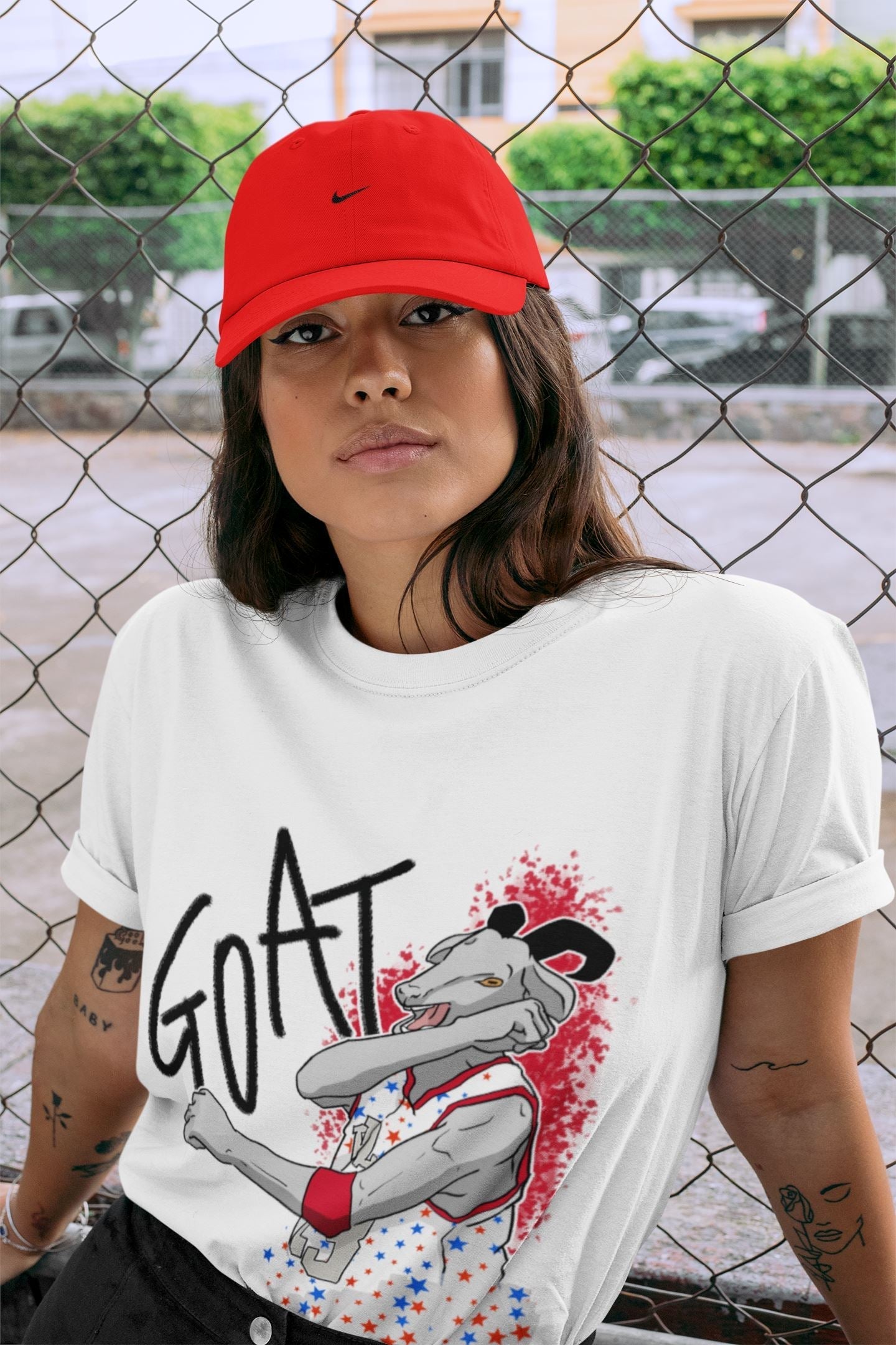 Screaming Goat Unisex Tops - Air Jordan 1 Newstalgia