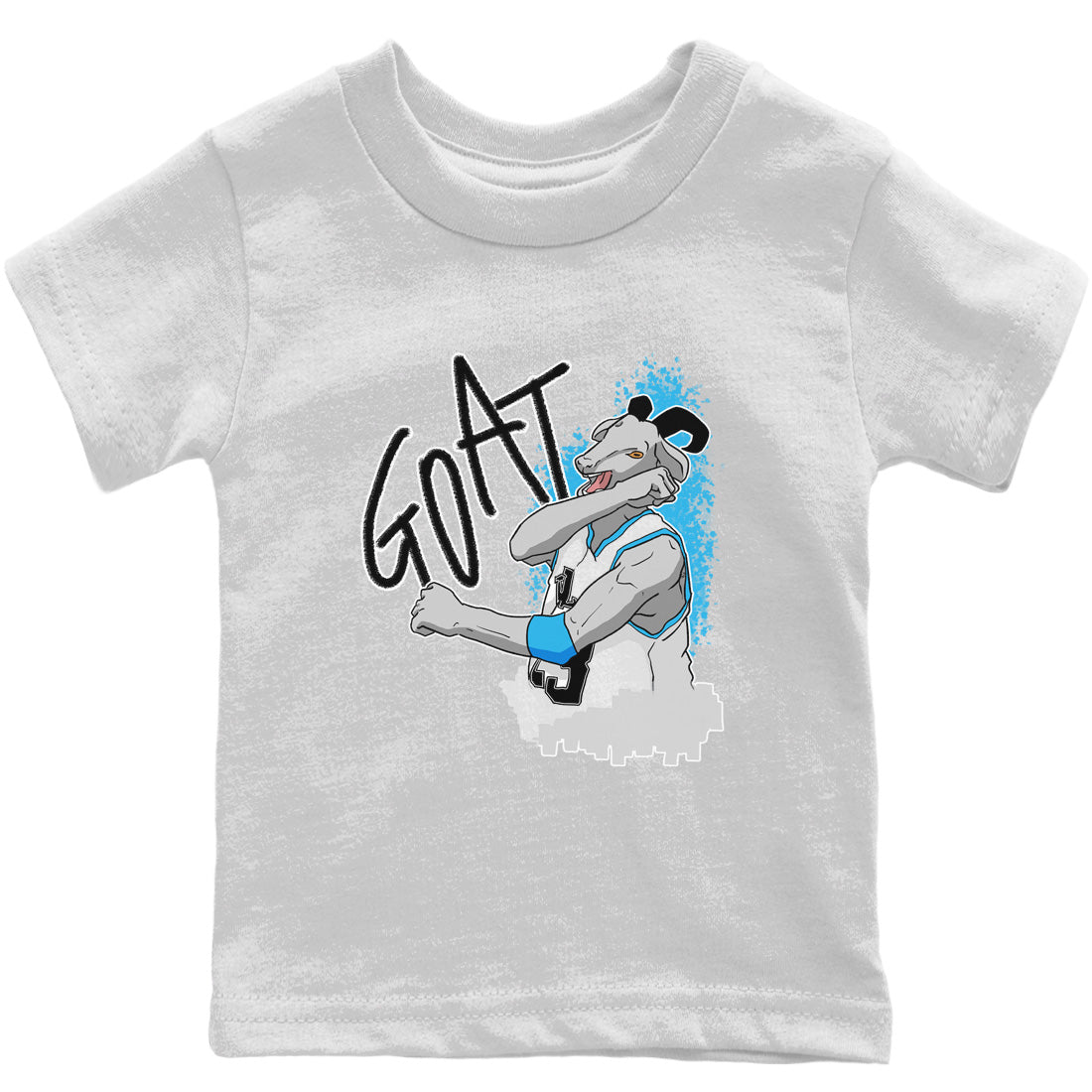 Screaming Goat Kids Tops - Air Jordan 1 Powder Blue