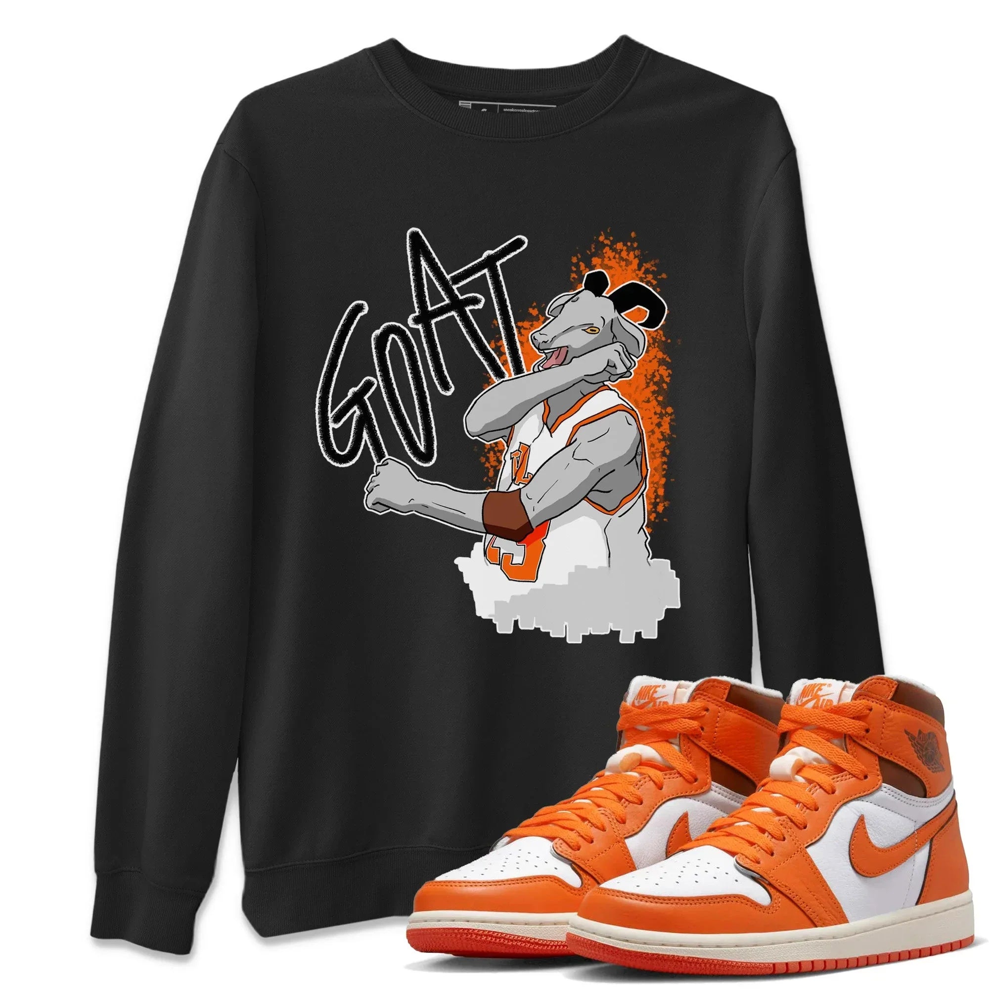 Screaming Goat Unisex Tops - Air Jordan 1 Starfish