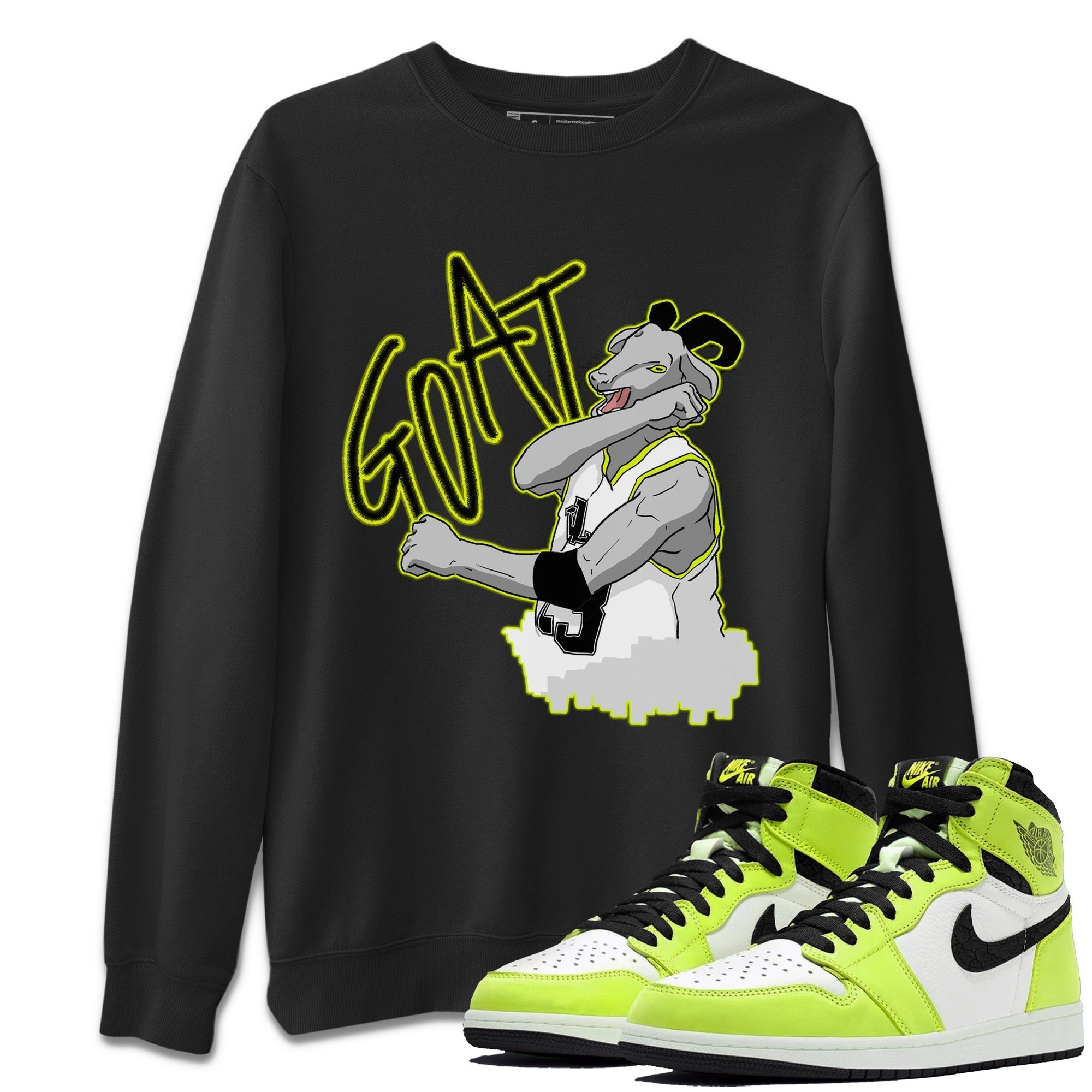 Screaming Goat Unisex Tops - Air Jordan 1 Visionaire