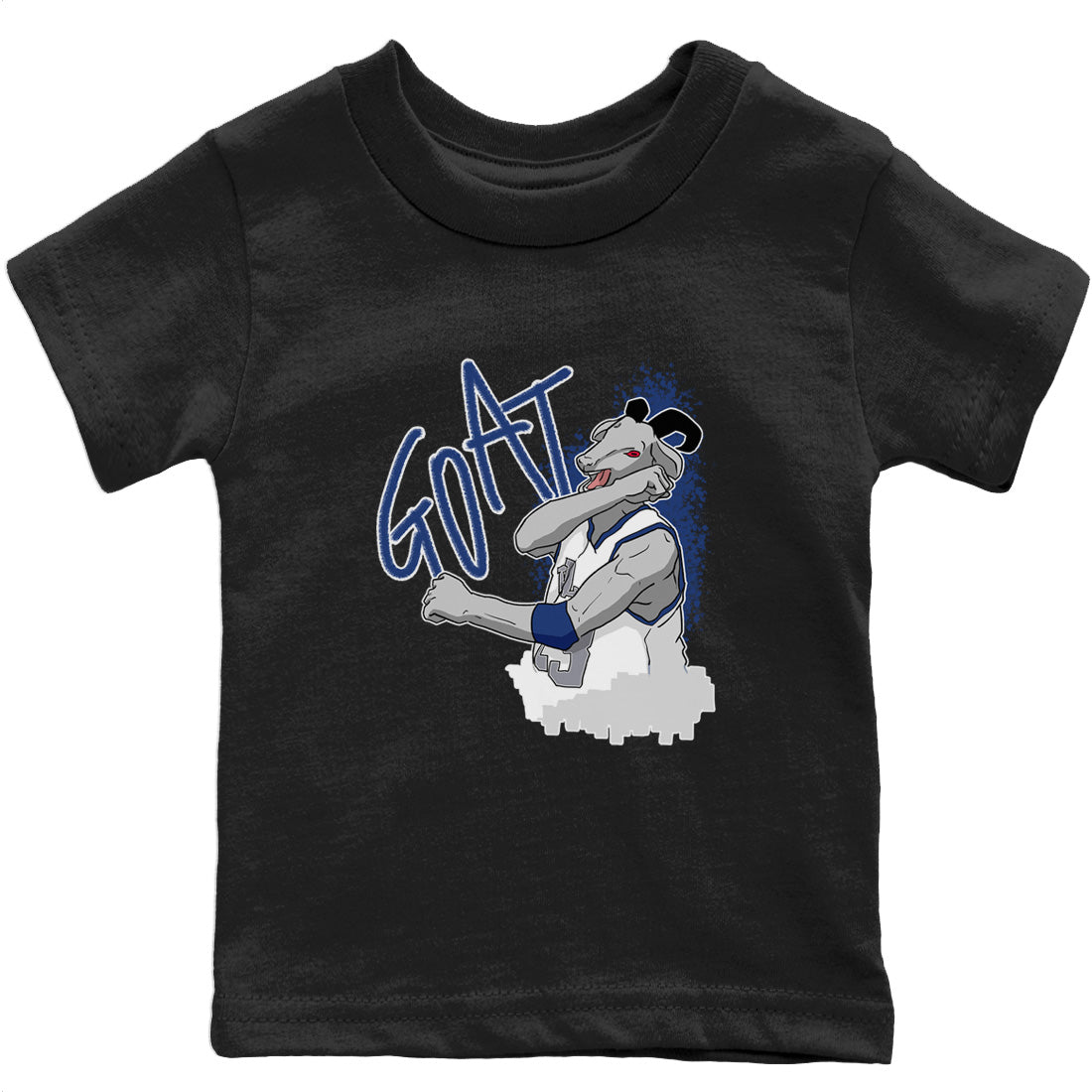 Screaming Goat Kids Tops - Air Jordan 13 French Blue