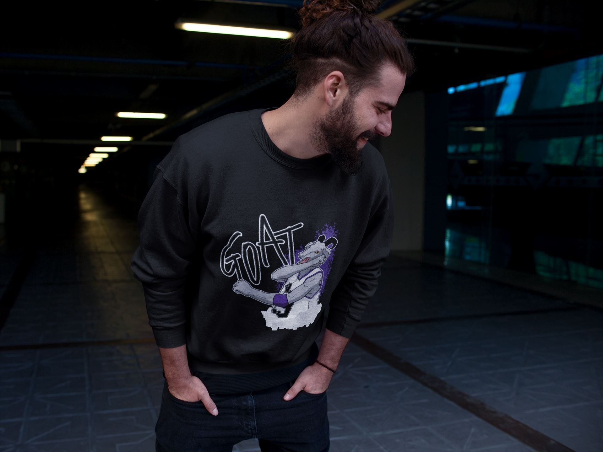 Screaming Goat Unisex Tops - Air Jordan 3 Dark Iris