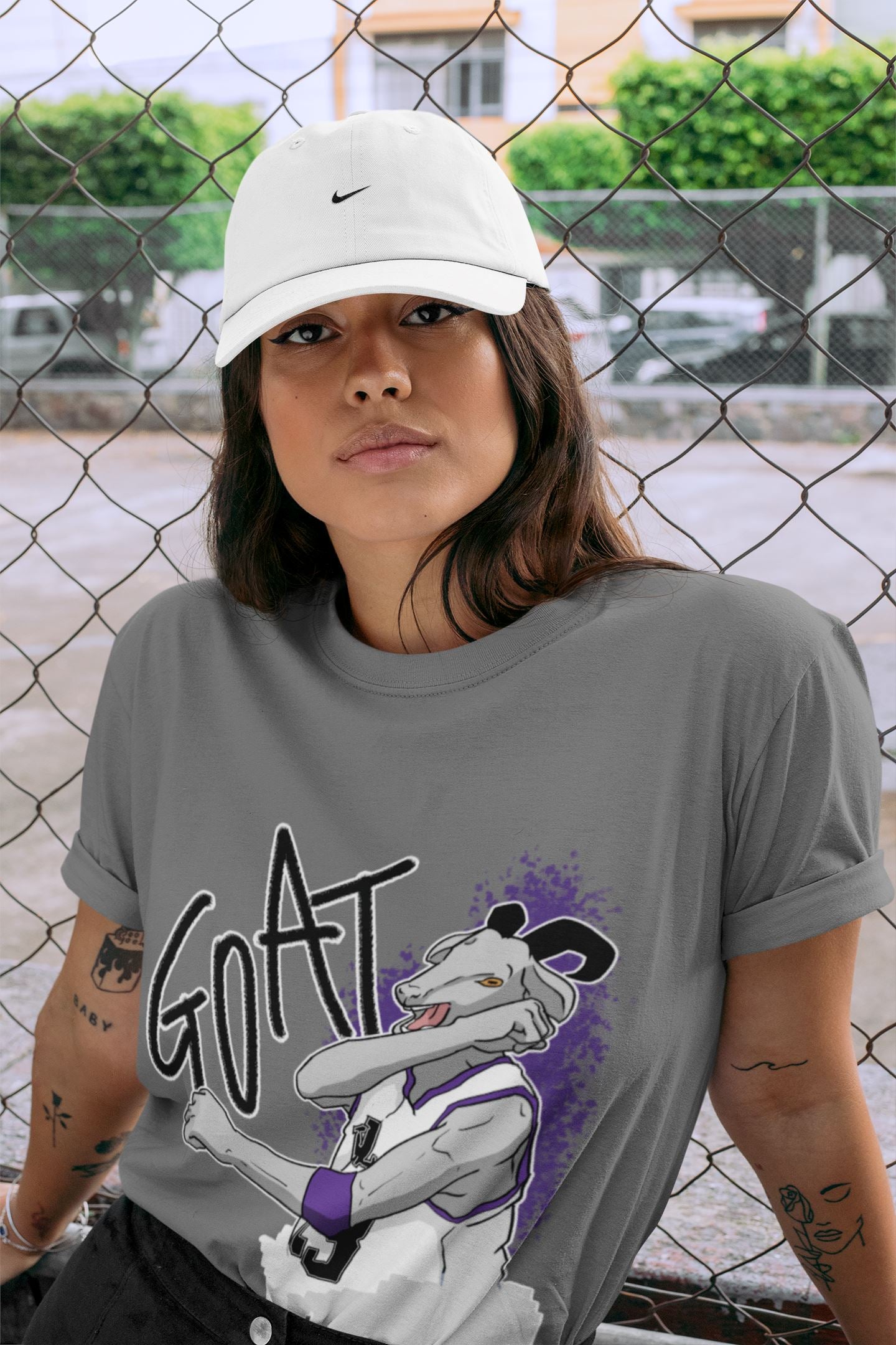 Screaming Goat Unisex Tops - Air Jordan 3 Dark Iris