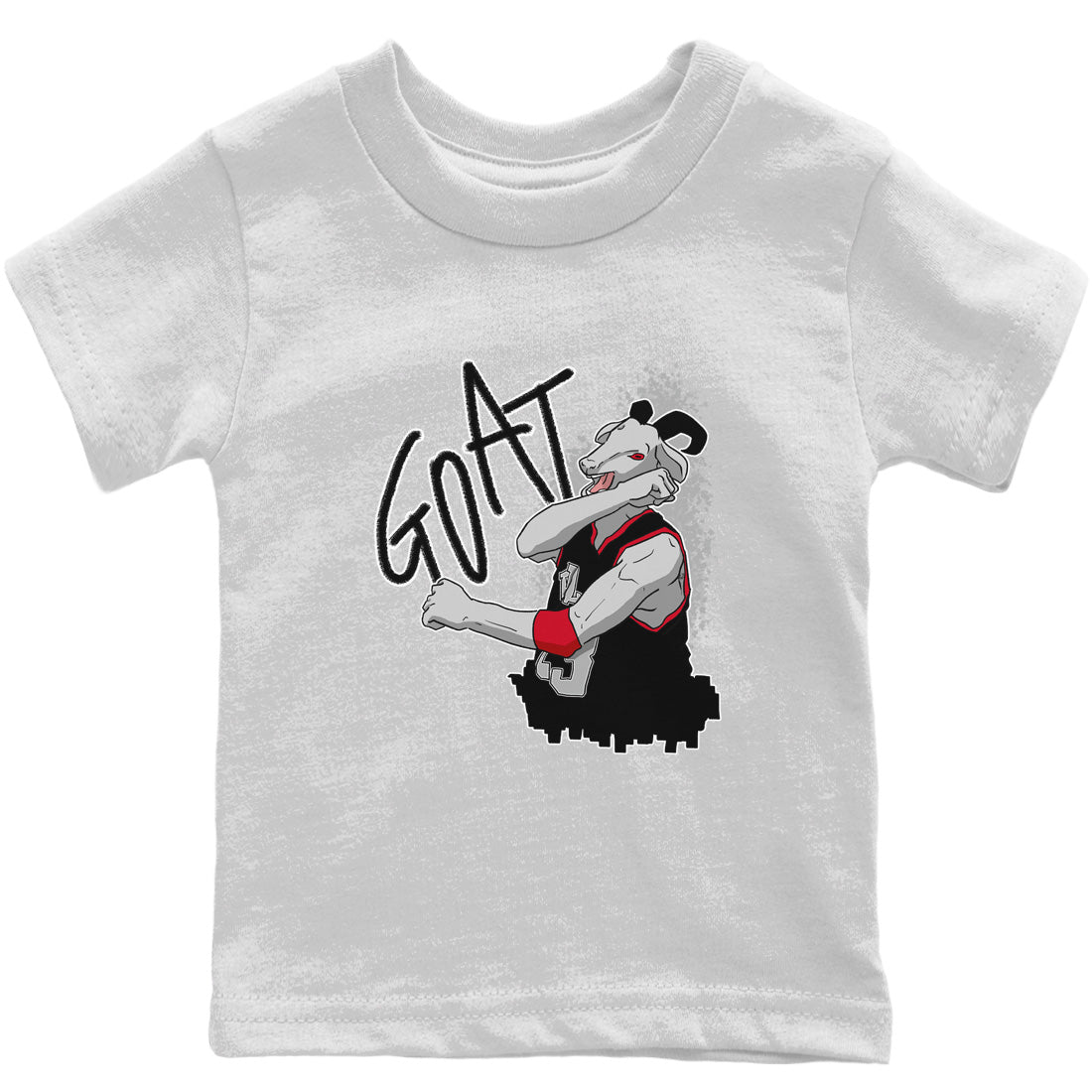 Screaming Goat Kids Tops - Air Jordan 4 Black Canvas