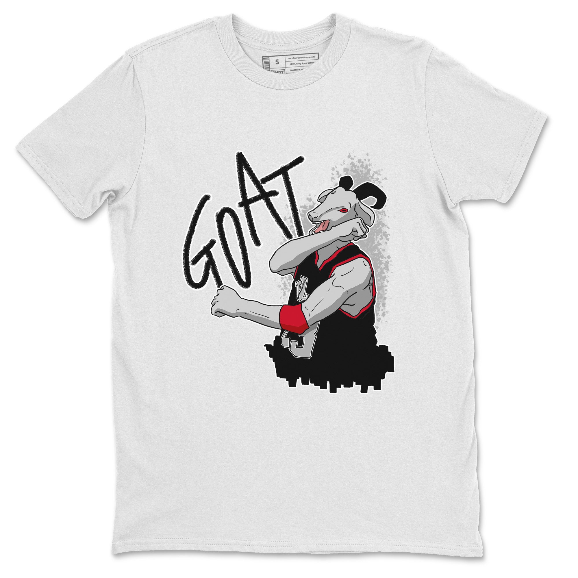 Screaming Goat Unisex Tops - Air Jordan 4 Black Canvas