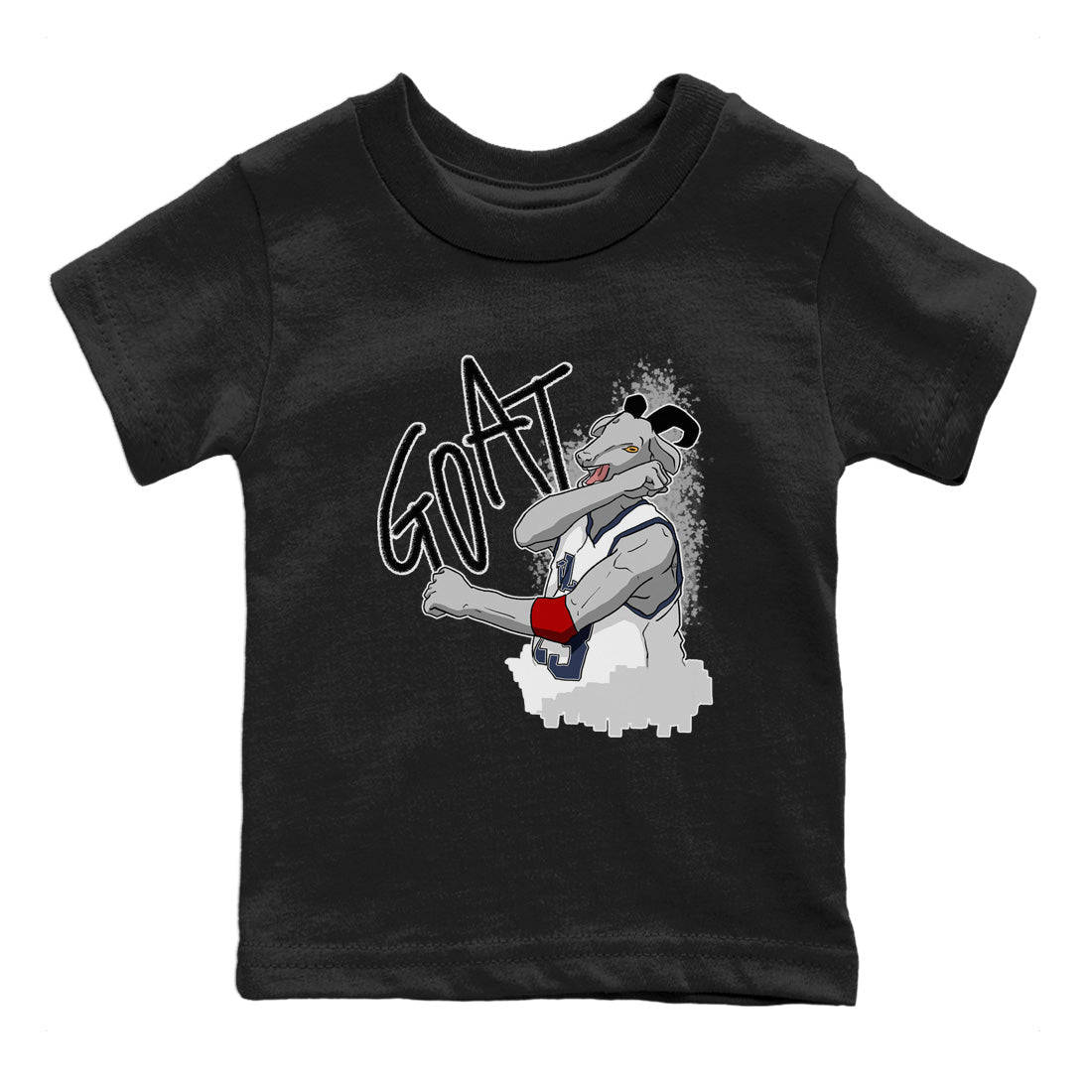 Screaming Goat Kids Tops - Air Jordan 4 Midnight Navy