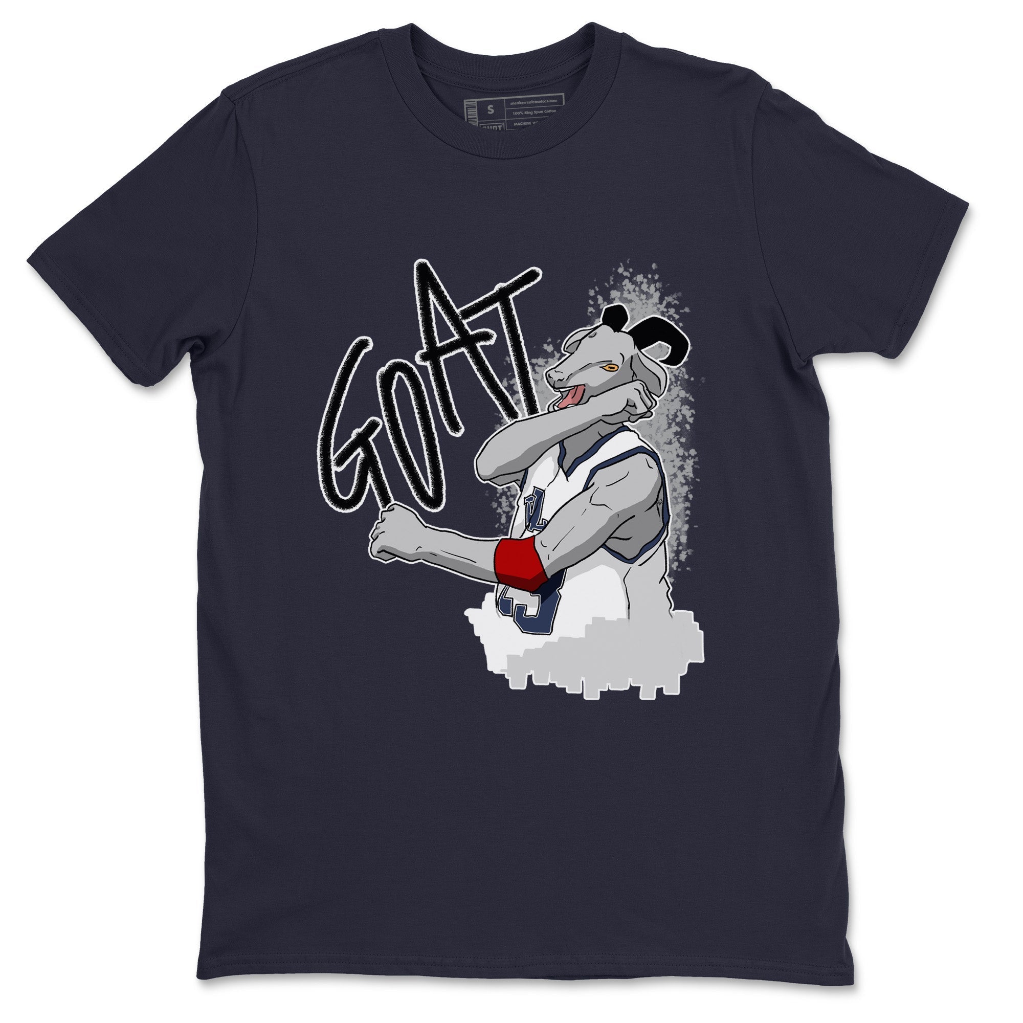 Screaming Goat Unisex Tops - Air Jordan 4 Midnight Navy