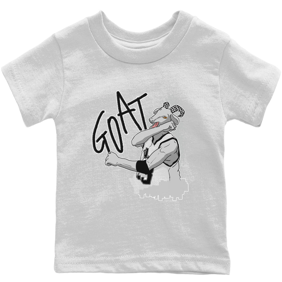 Screaming Goat Kids Tops - Air Jordan 4 Military Black
