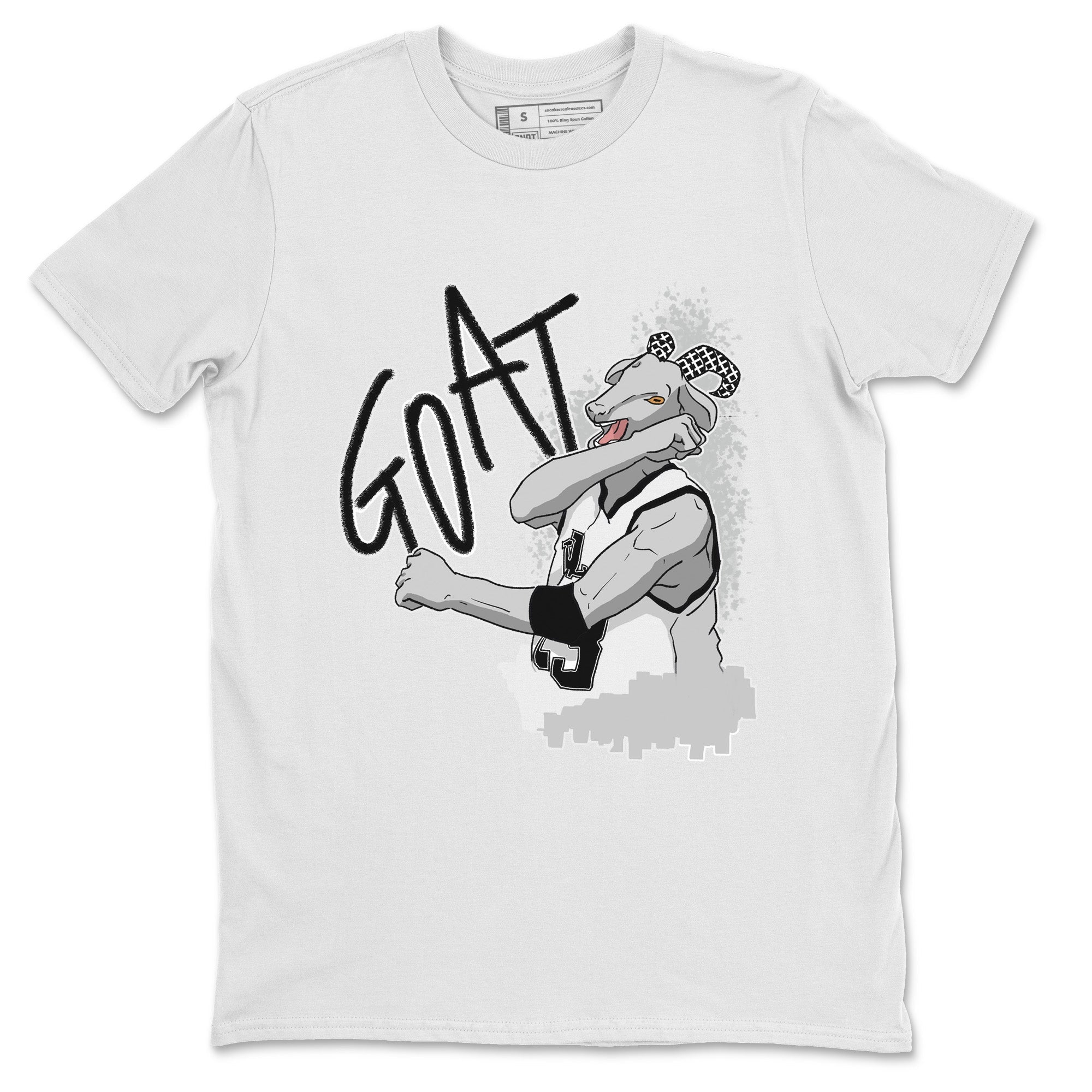 Screaming Goat Unisex Tops - Air Jordan 4 Military Black