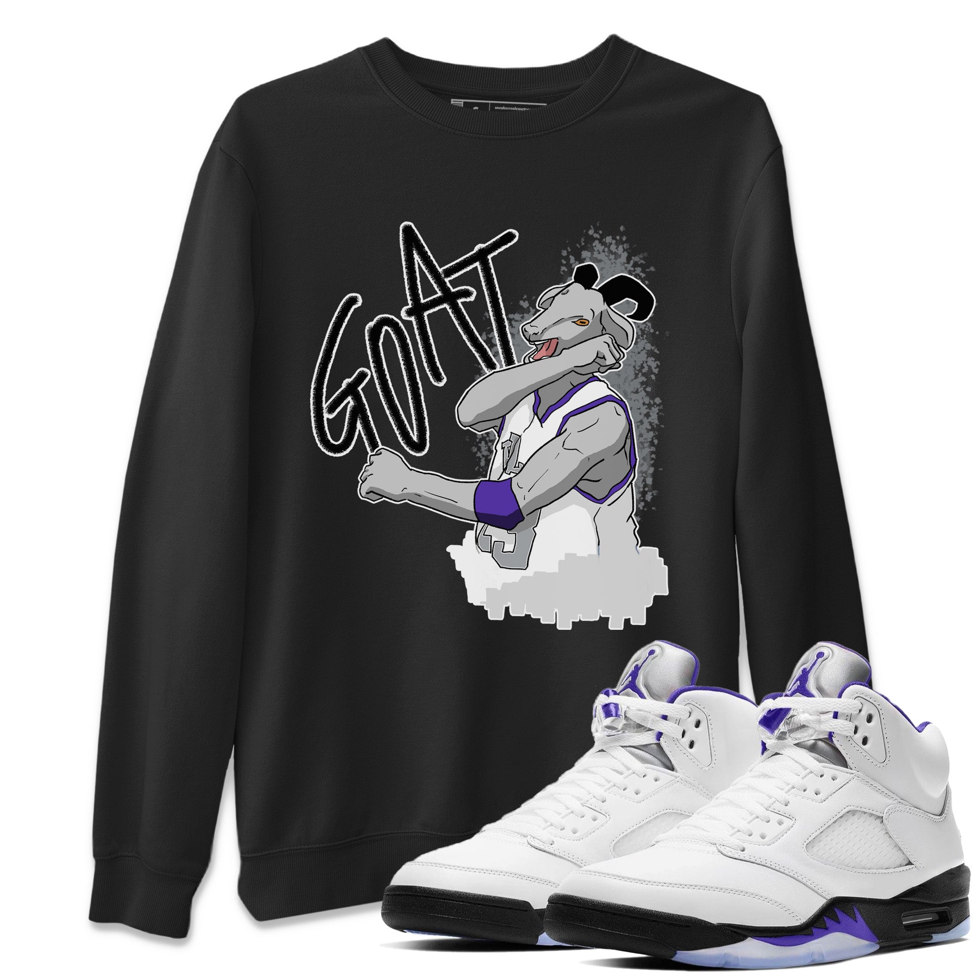 Screaming Goat Unisex Tops - Air Jordan 5 Concord