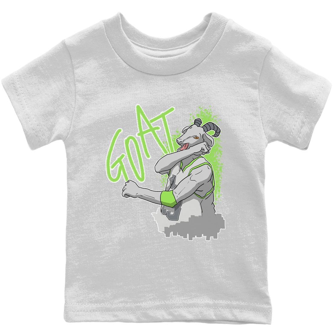 Screaming Goat Kids Tops - Air Jordan 5 Green Bean