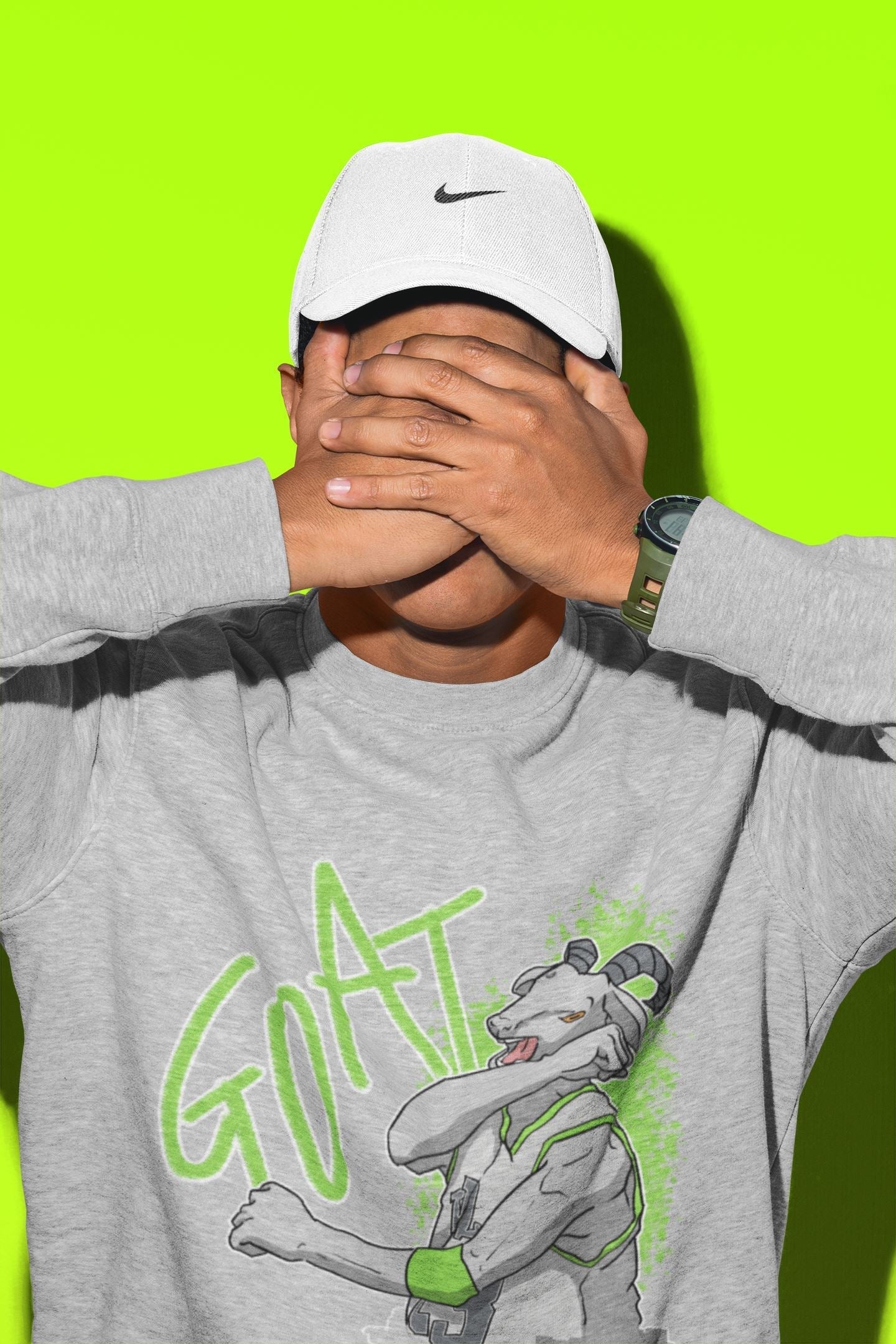Screaming Goat Unisex Tops - Air Jordan 5 Green Bean