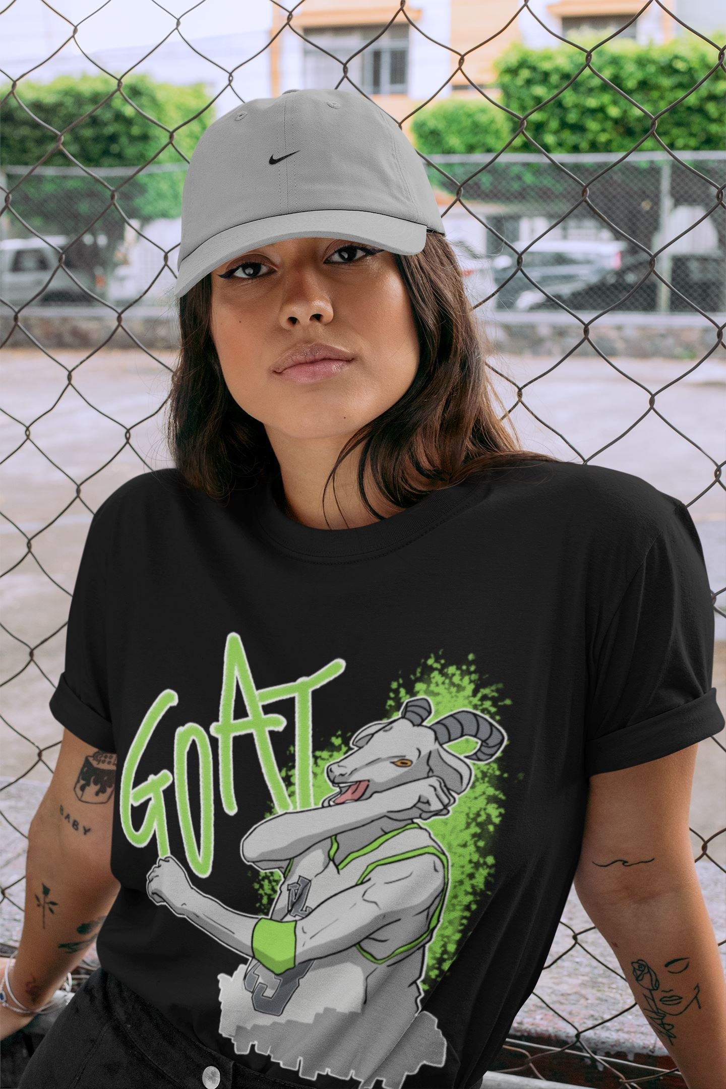 Screaming Goat Unisex Tops - Air Jordan 5 Green Bean
