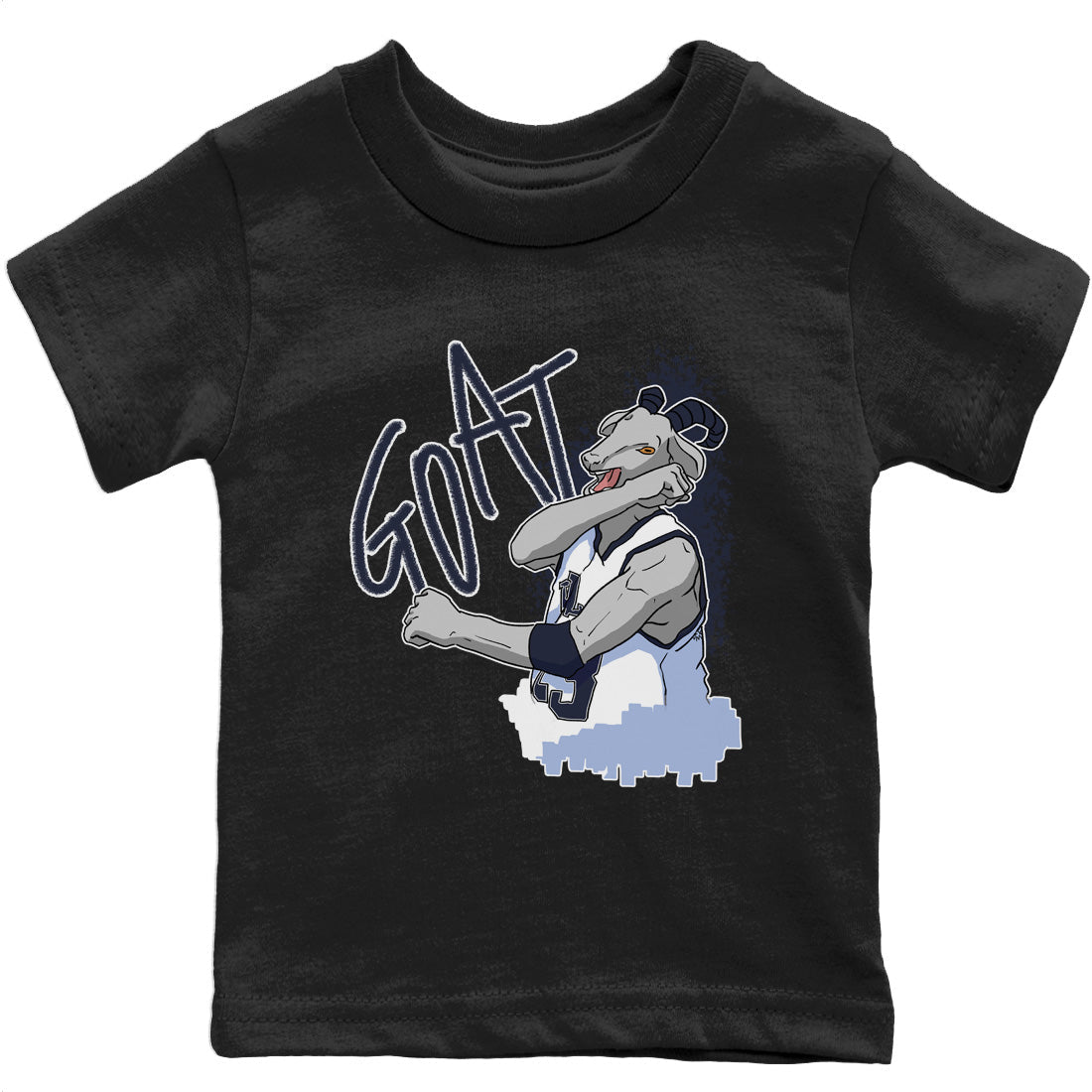Screaming Goat Kids Tops - Air Jordan 6 Midnight Navy