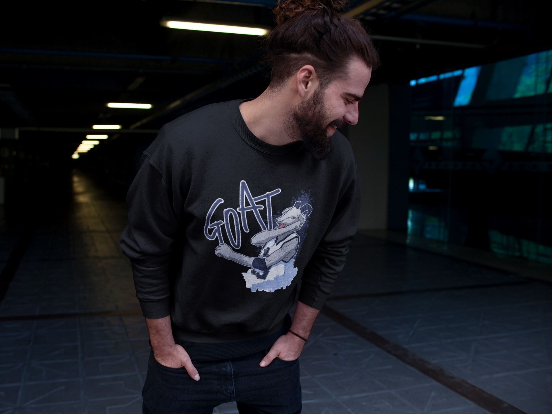 Screaming Goat Unisex Tops - Air Jordan 6 Midnight Navy