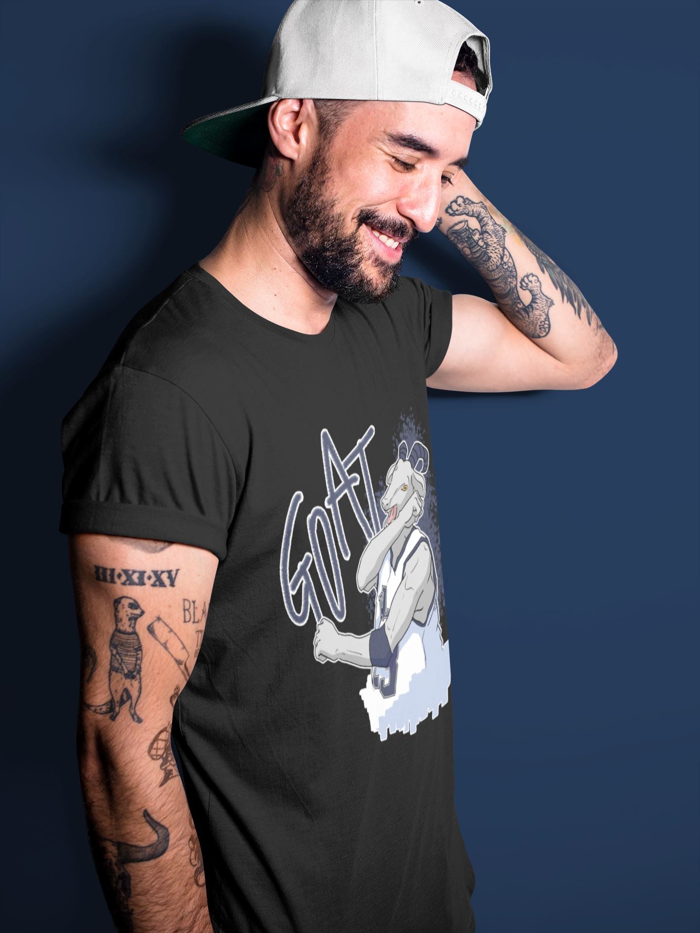 Screaming Goat Unisex Tops - Air Jordan 6 Midnight Navy