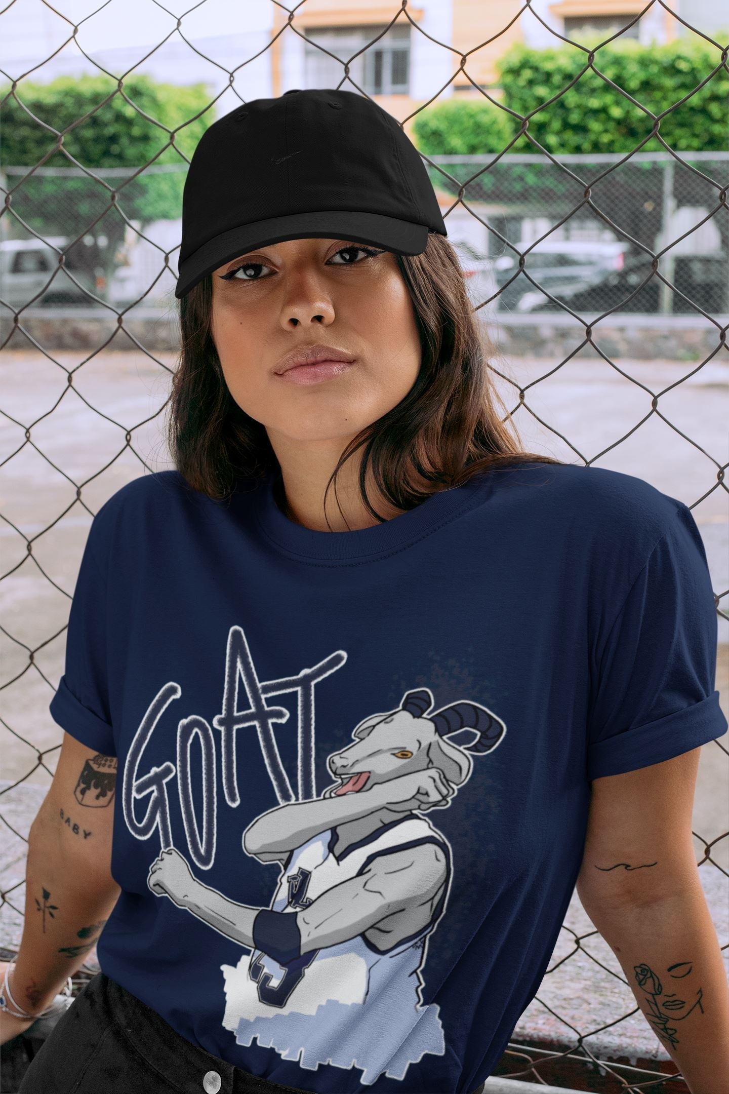 Screaming Goat Unisex Tops - Air Jordan 6 Midnight Navy