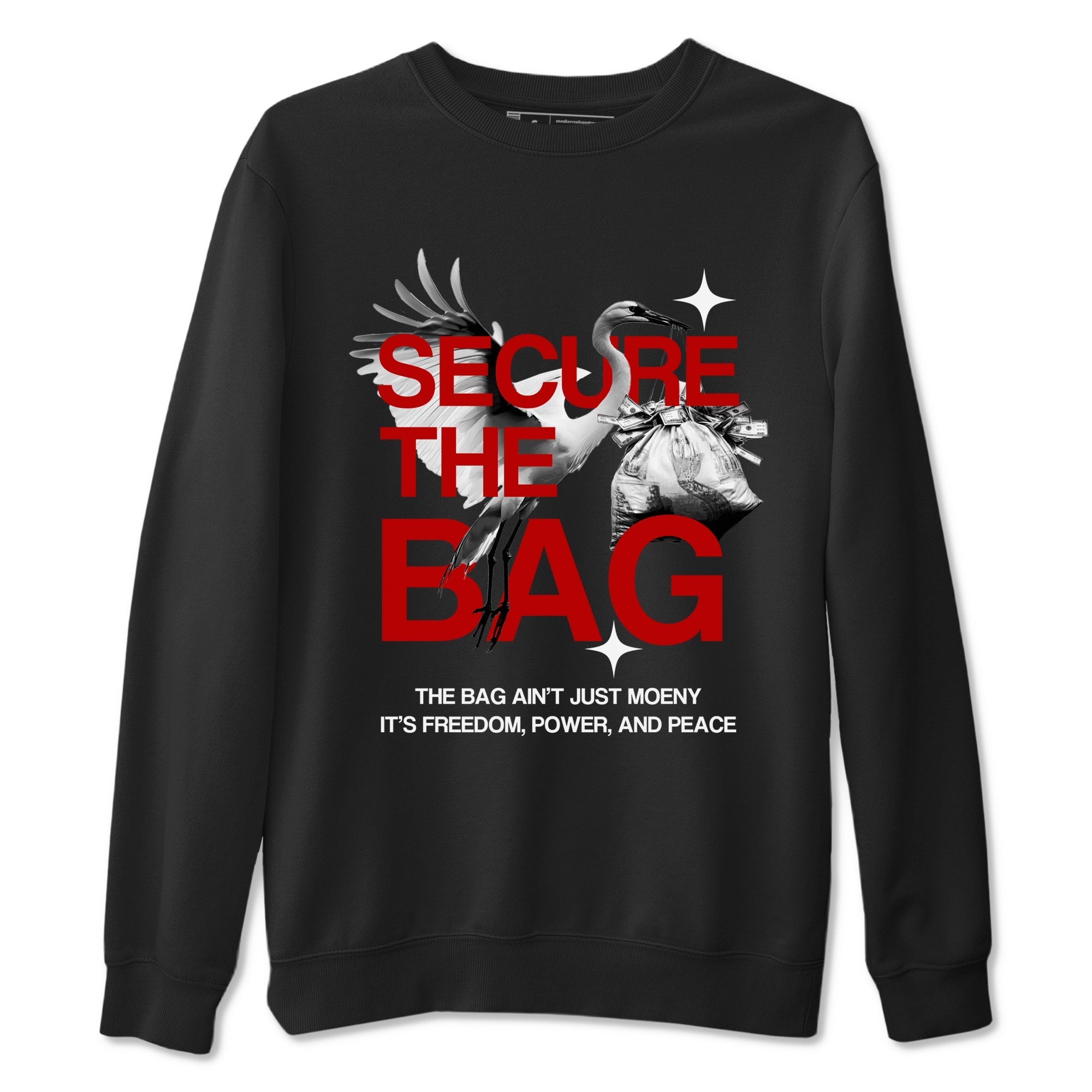 Secure The Bag snkmatch Tees - Air Jordan 11 Bred