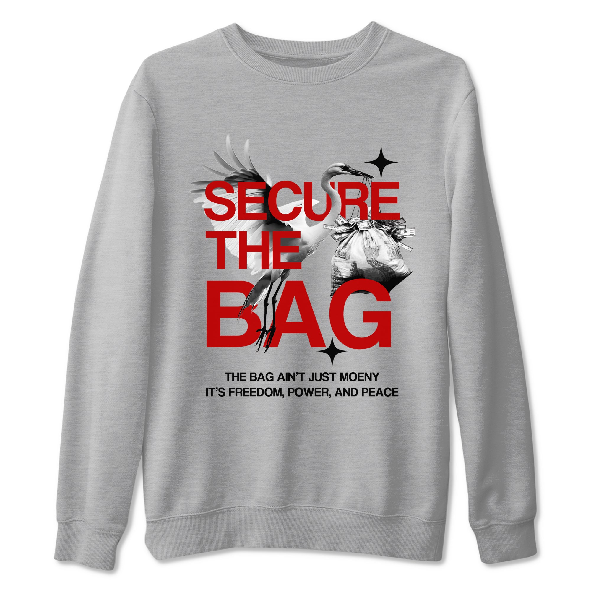 Secure The Bag snkmatch Tees - Air Jordan 11 Bred
