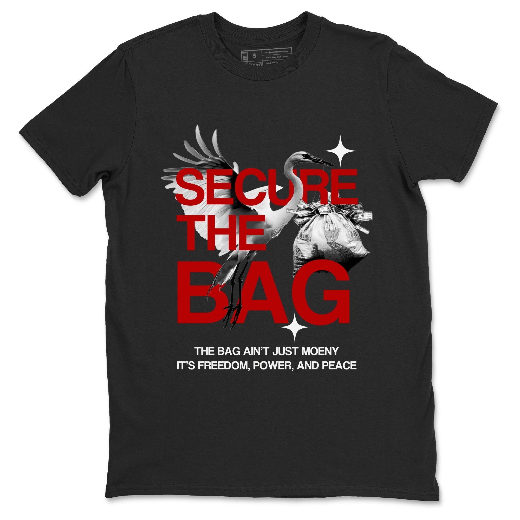 Secure The Bag snkmatch Tees - Air Jordan 11 Bred