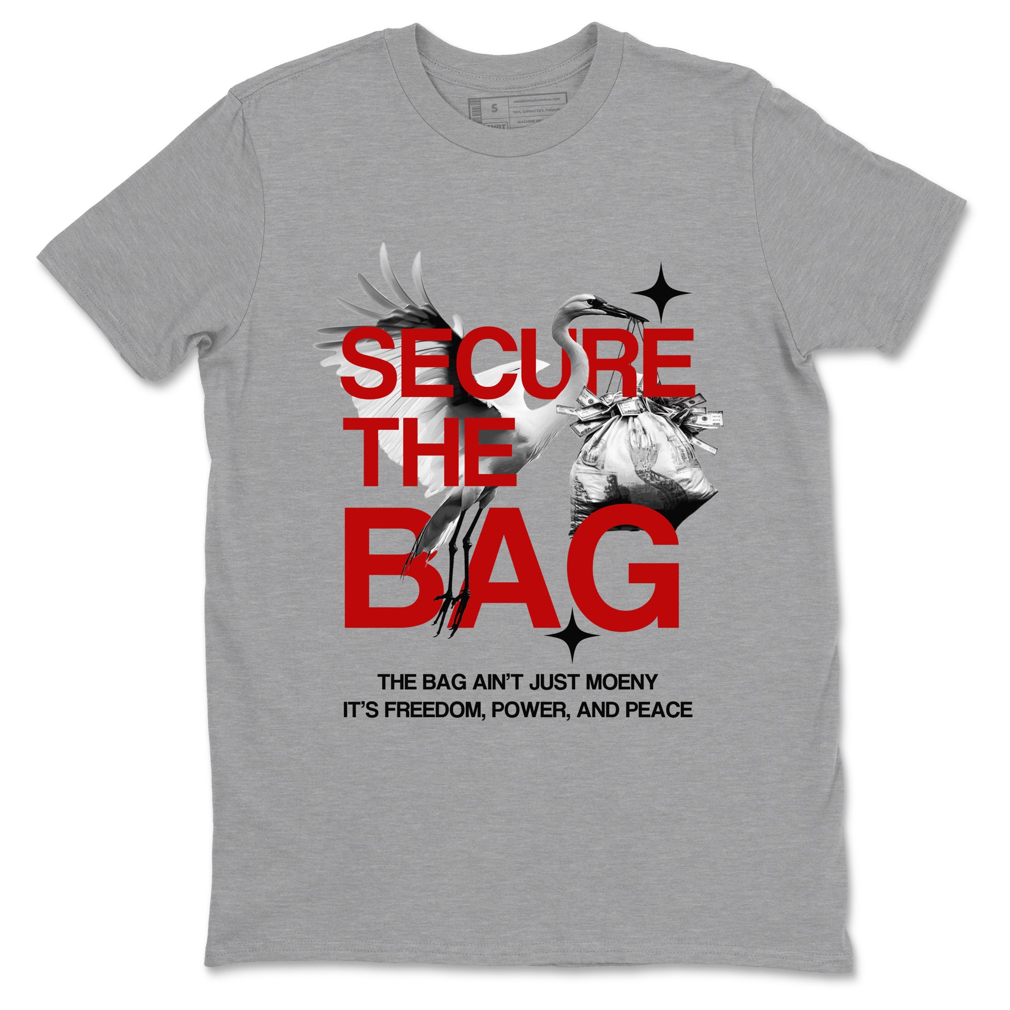 Secure The Bag snkmatch Tees - Air Jordan 11 Bred