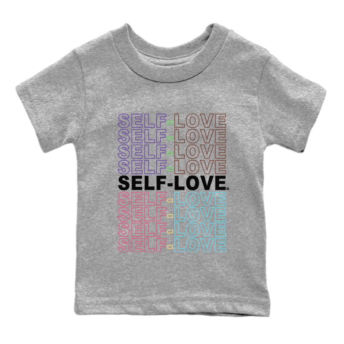 Self Love Kids Tops - Air Force 1 Undefeated Fauna Brown