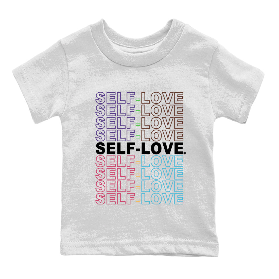 Self Love Kids Tops - Air Force 1 Undefeated Fauna Brown