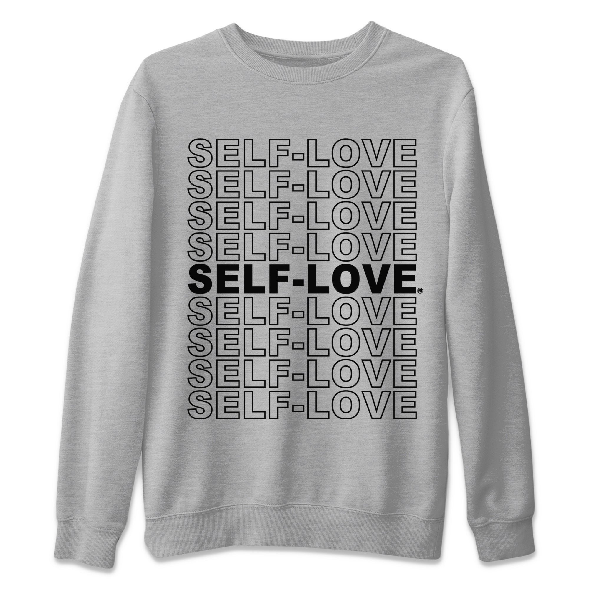 Self Love Unisex Tops - Air Jordan 1 Black White
