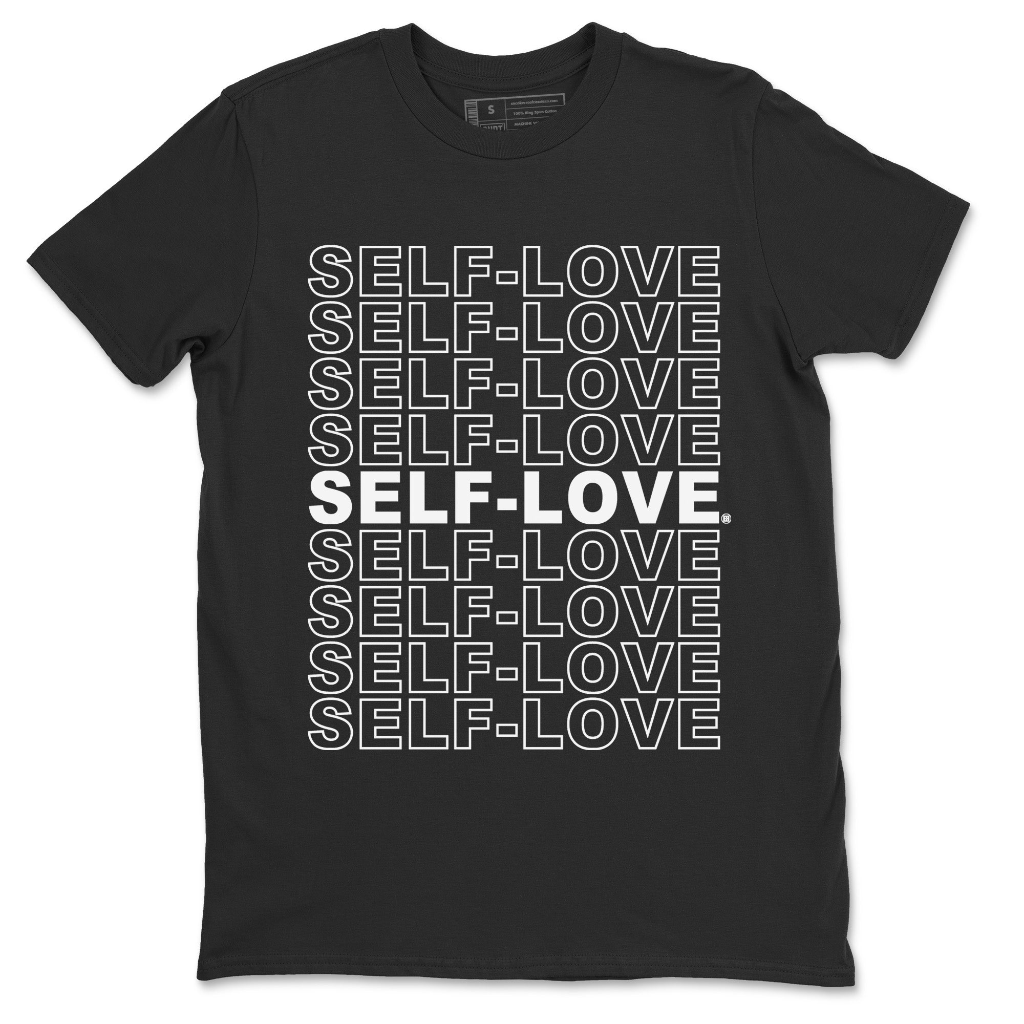 Self Love Unisex Tops - Air Jordan 1 Black White