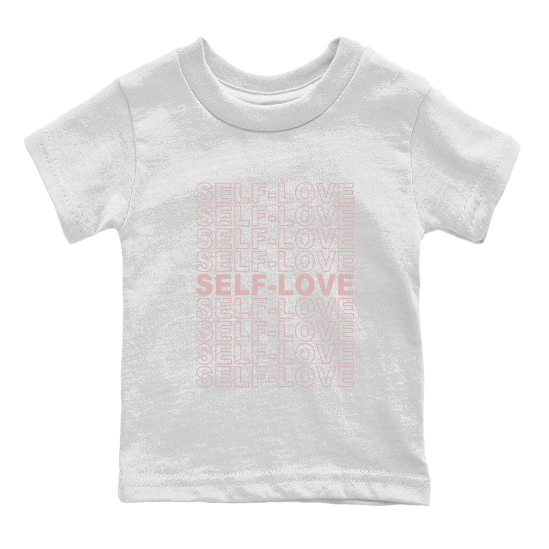 Self Love Kids Tops - Air Jordan 1 Washed Pink