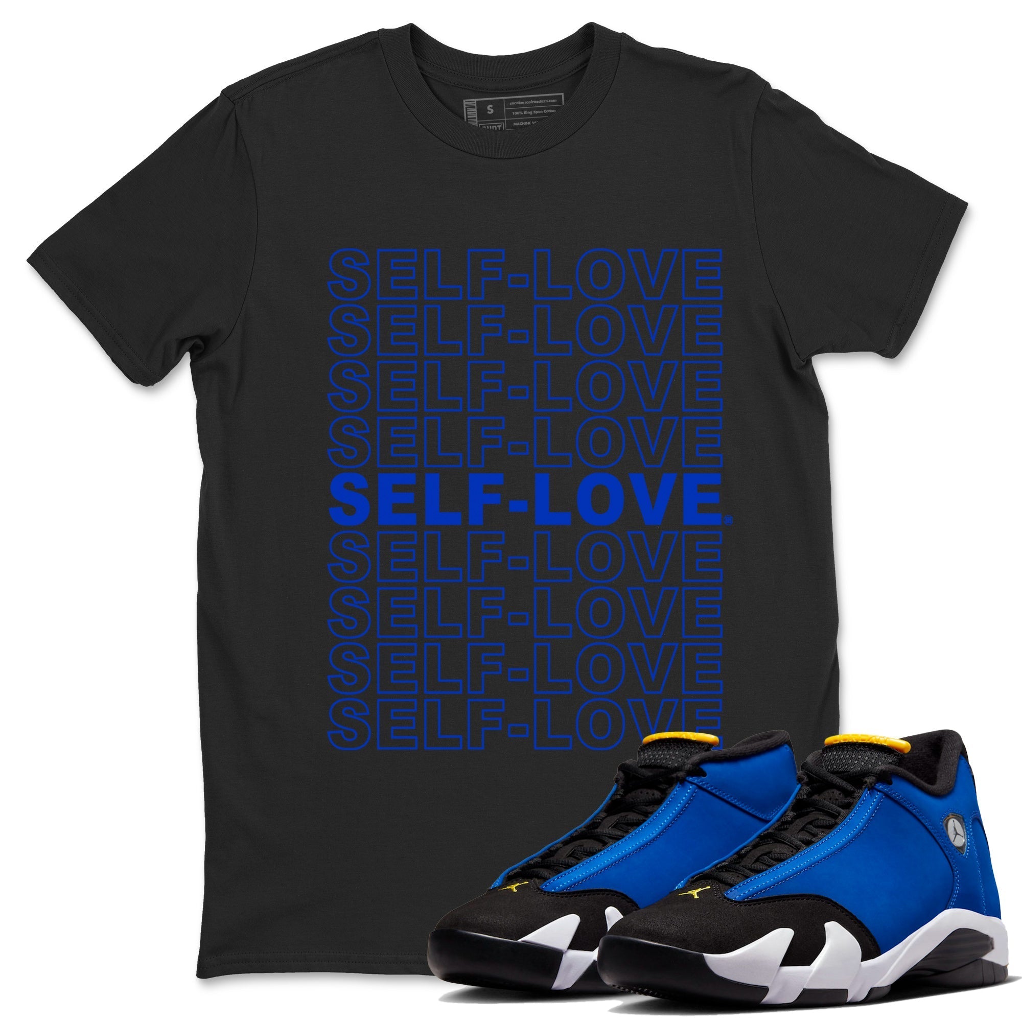 Self Love Unisex Tops - Air Jordan 14 Laney