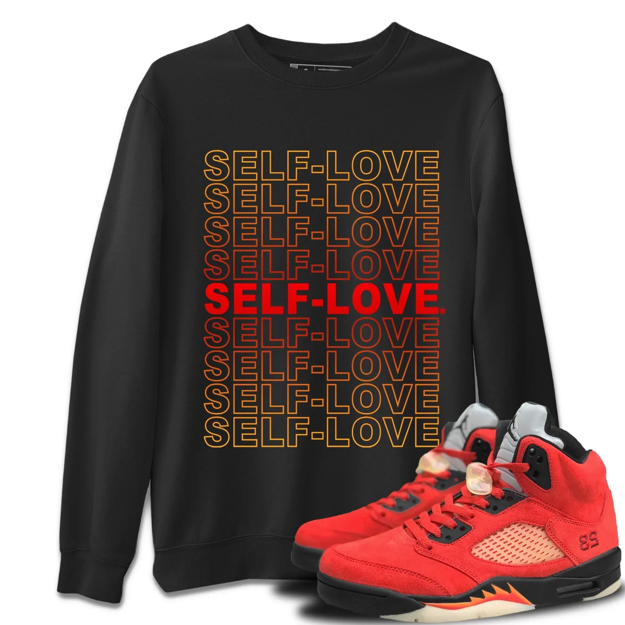 Self Love Unisex Tops - Air Jordan 5 Mars For Her