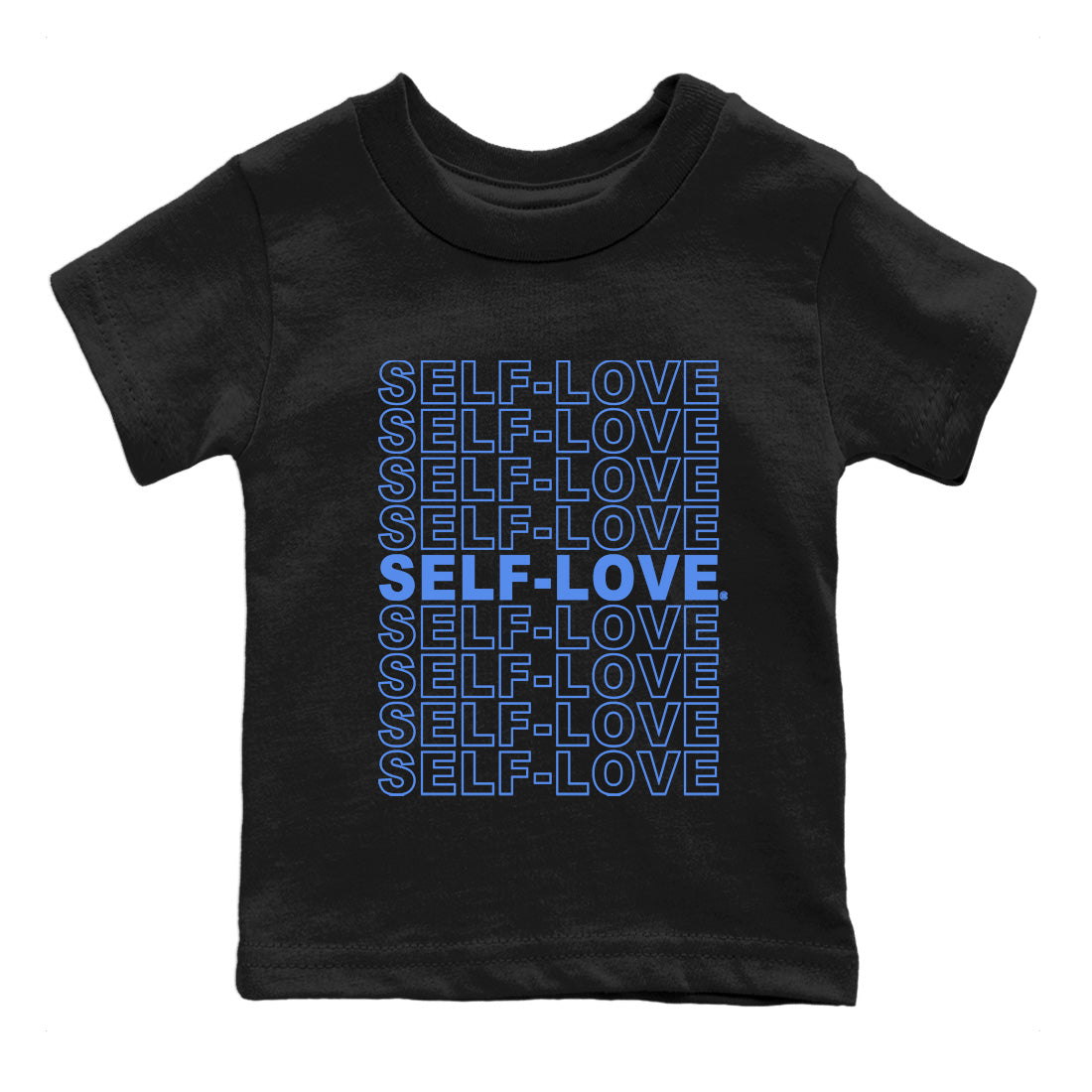 Self Love Kids Tops - Air Jordan 5 UNC